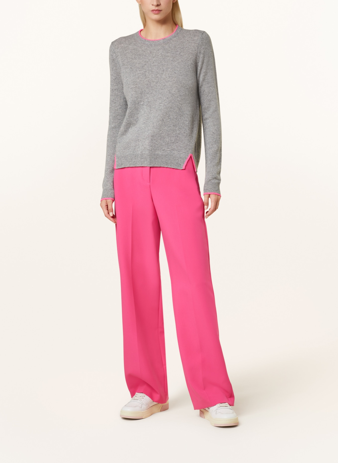 Princess GOES HOLLYWOOD Cashmere-Pullover, Farbe: GRAU (Bild 2)