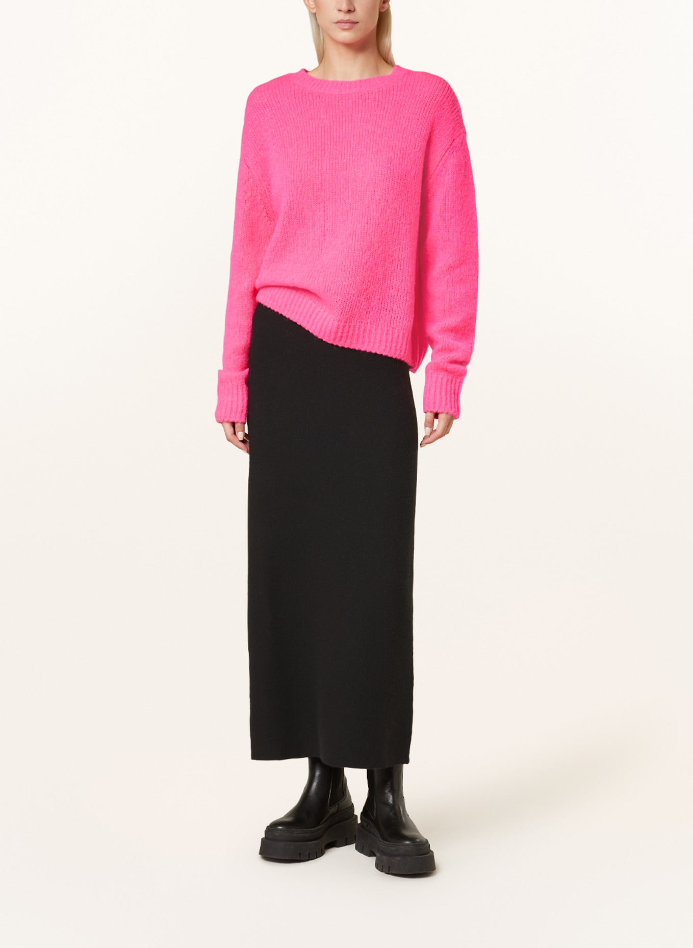 Princess GOES HOLLYWOOD Sweater with merino wool, Color: NEON PINK (Image 2)