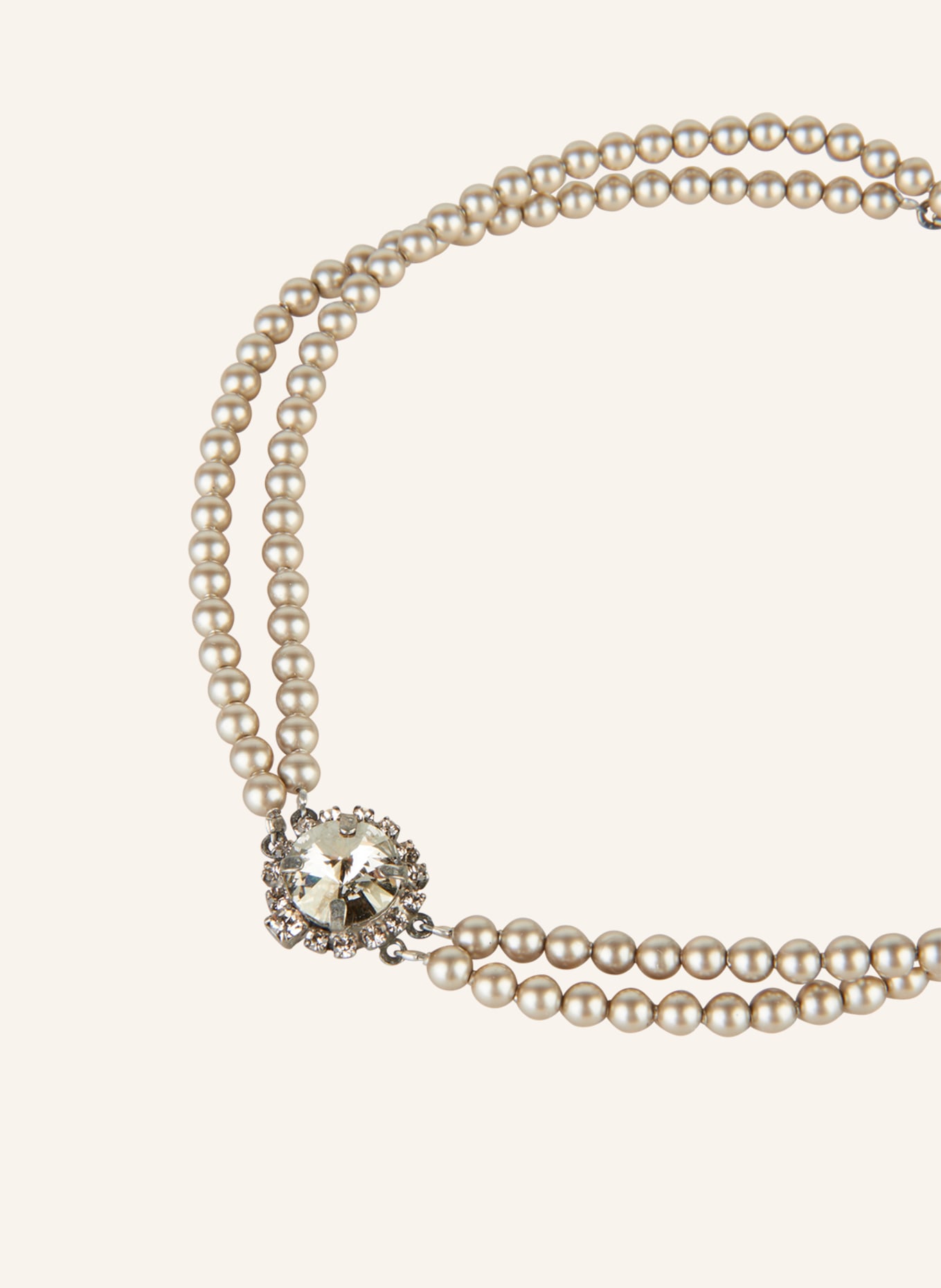 Seenberg Necklace, Color: WHITE/ ECRU (Image 2)