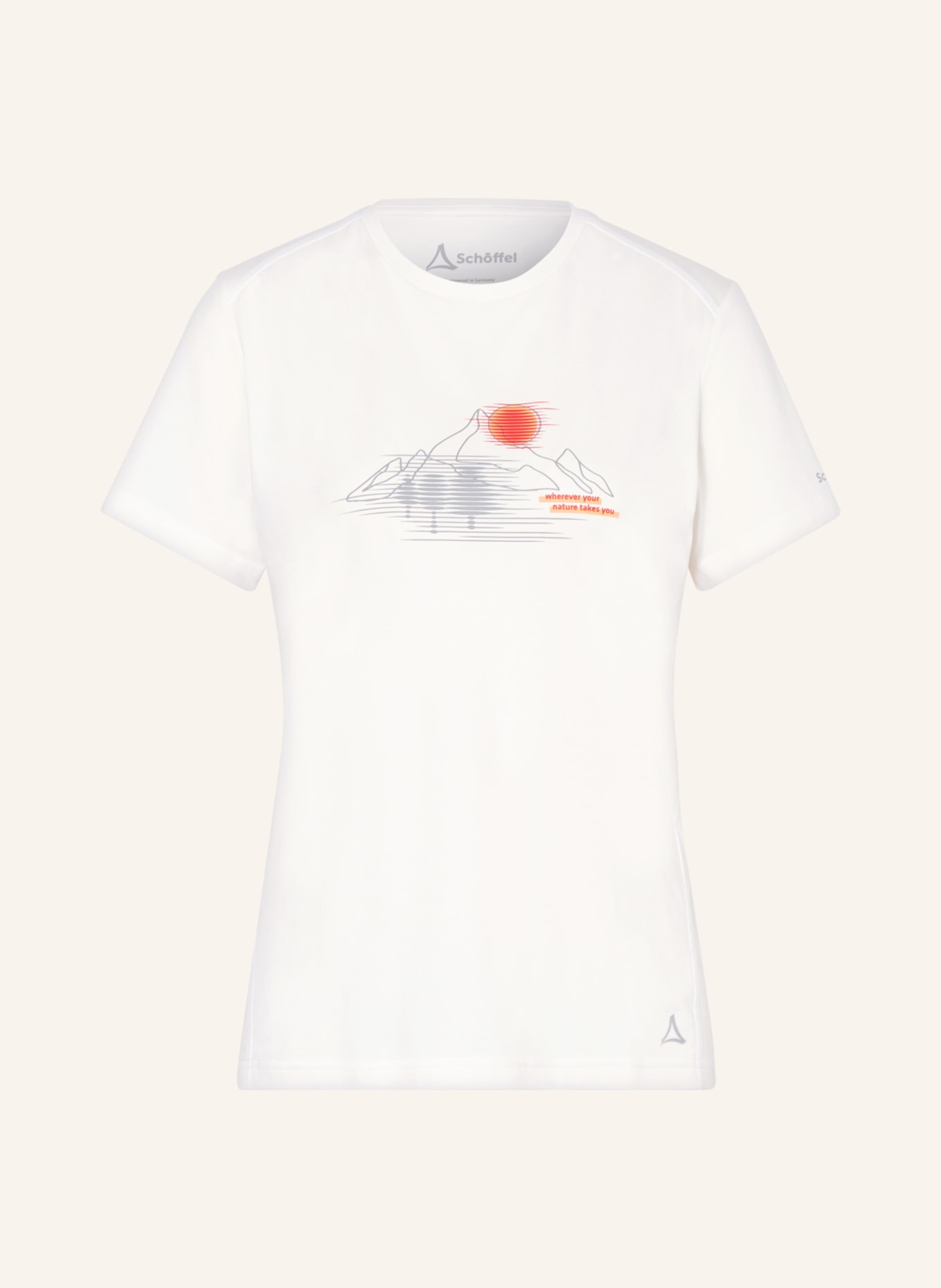 Schöffel T-shirt SULTEN, Color: WHITE (Image 1)