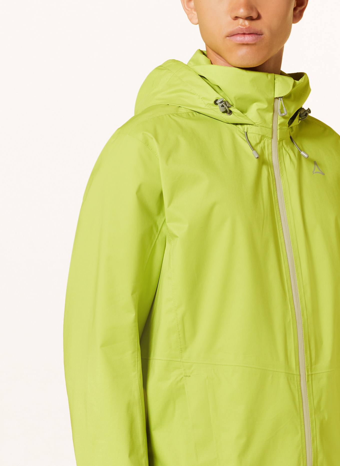 Schöffel Rain jacket AIPLSPITZ, Color: LIGHT GREEN (Image 5)
