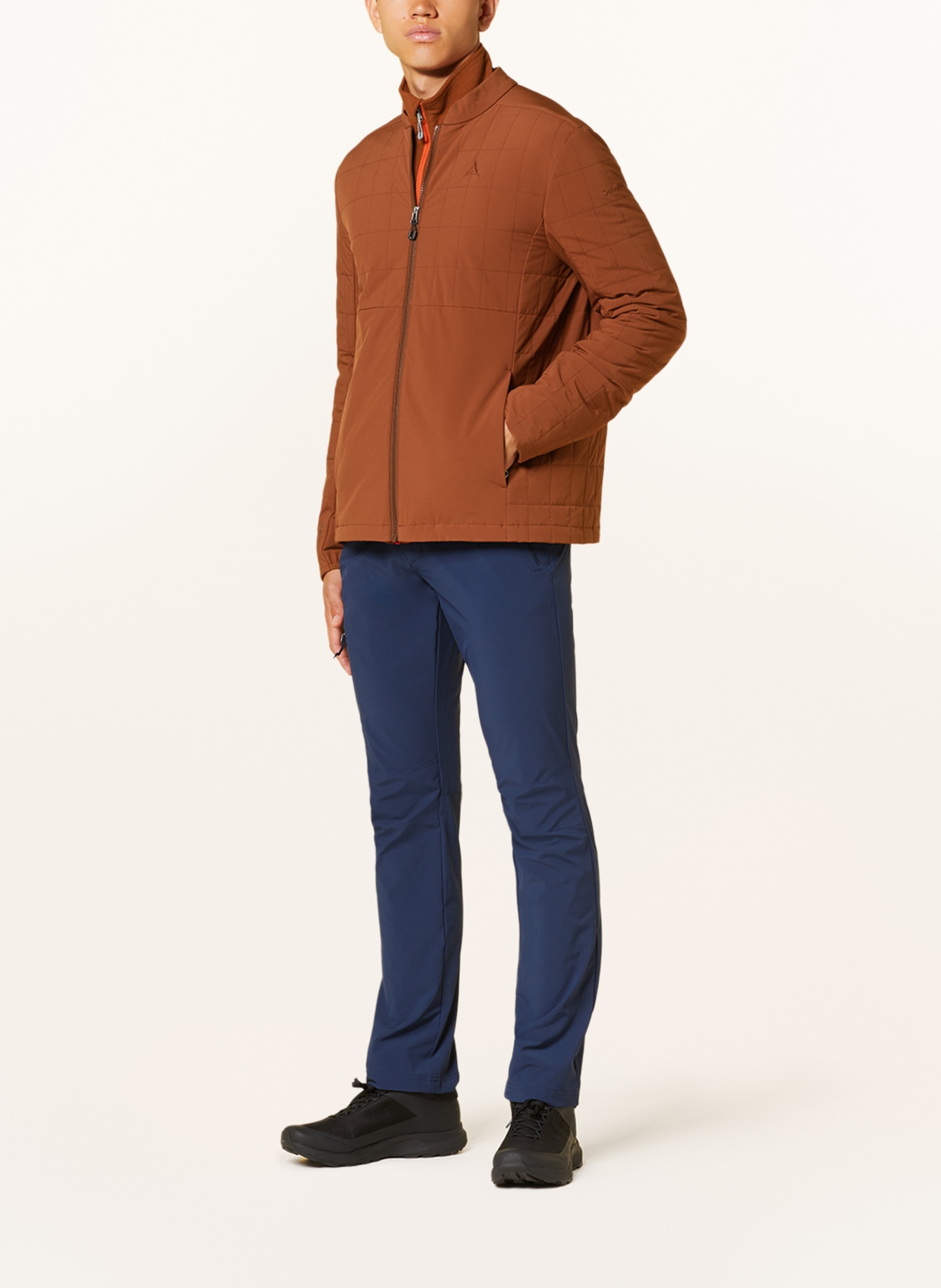 Schöffel Quilted jacket BOZEN, Color: BROWN (Image 2)