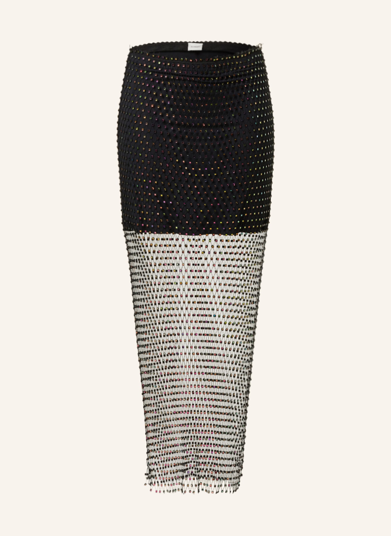 Herskind Skirt MAGGIE with decorative gems, Color: BLACK (Image 1)
