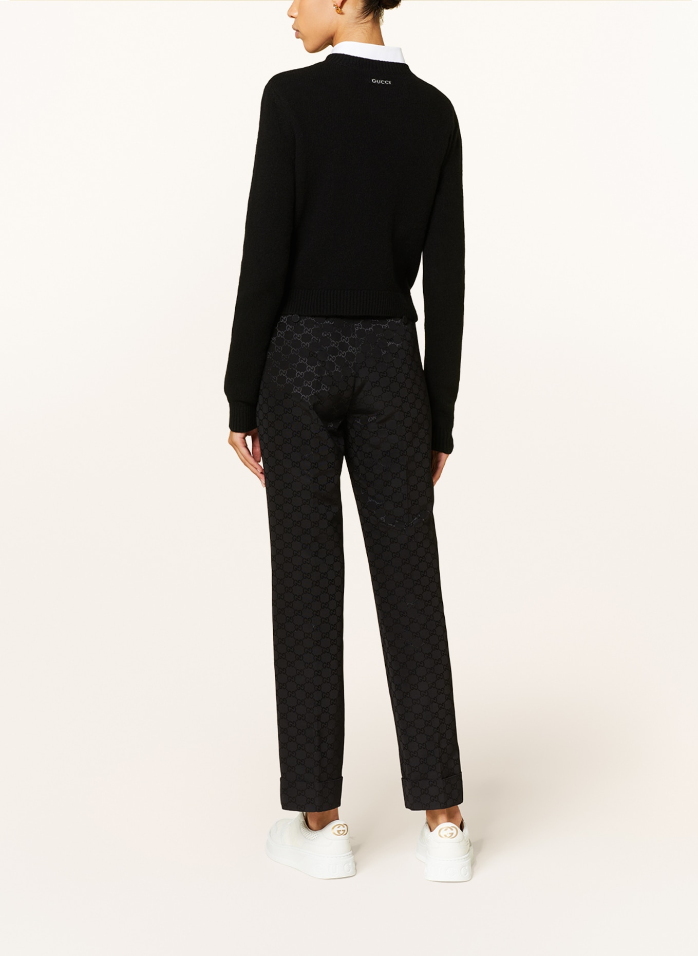 GUCCI Sweater with cashmere, Color: BLACK (Image 3)