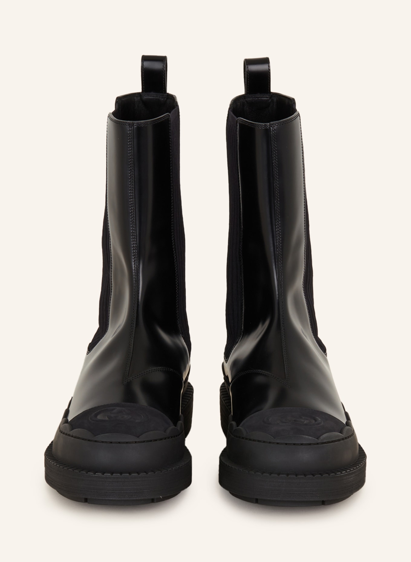 GUCCI Chelsea-Boots, Farbe: 1000 Black/Black/Black (Bild 3)