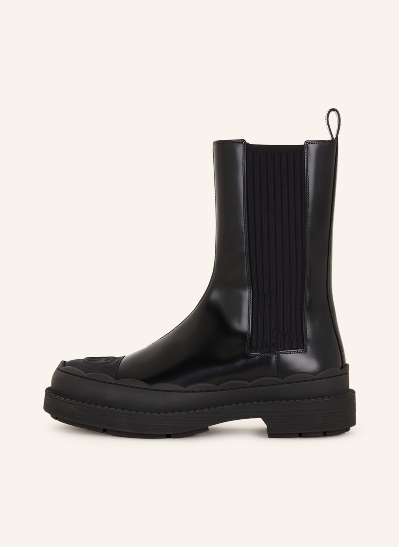 GUCCI Chelsea-Boots, Farbe: 1000 Black/Black/Black (Bild 4)