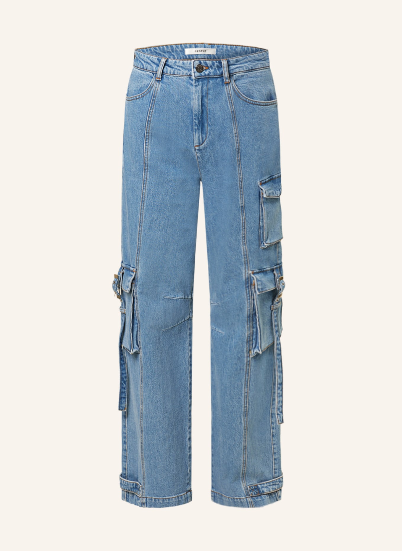 GESTUZ Jeans ZOYGZ, Farbe: 104609 mid blue wash (Bild 1)