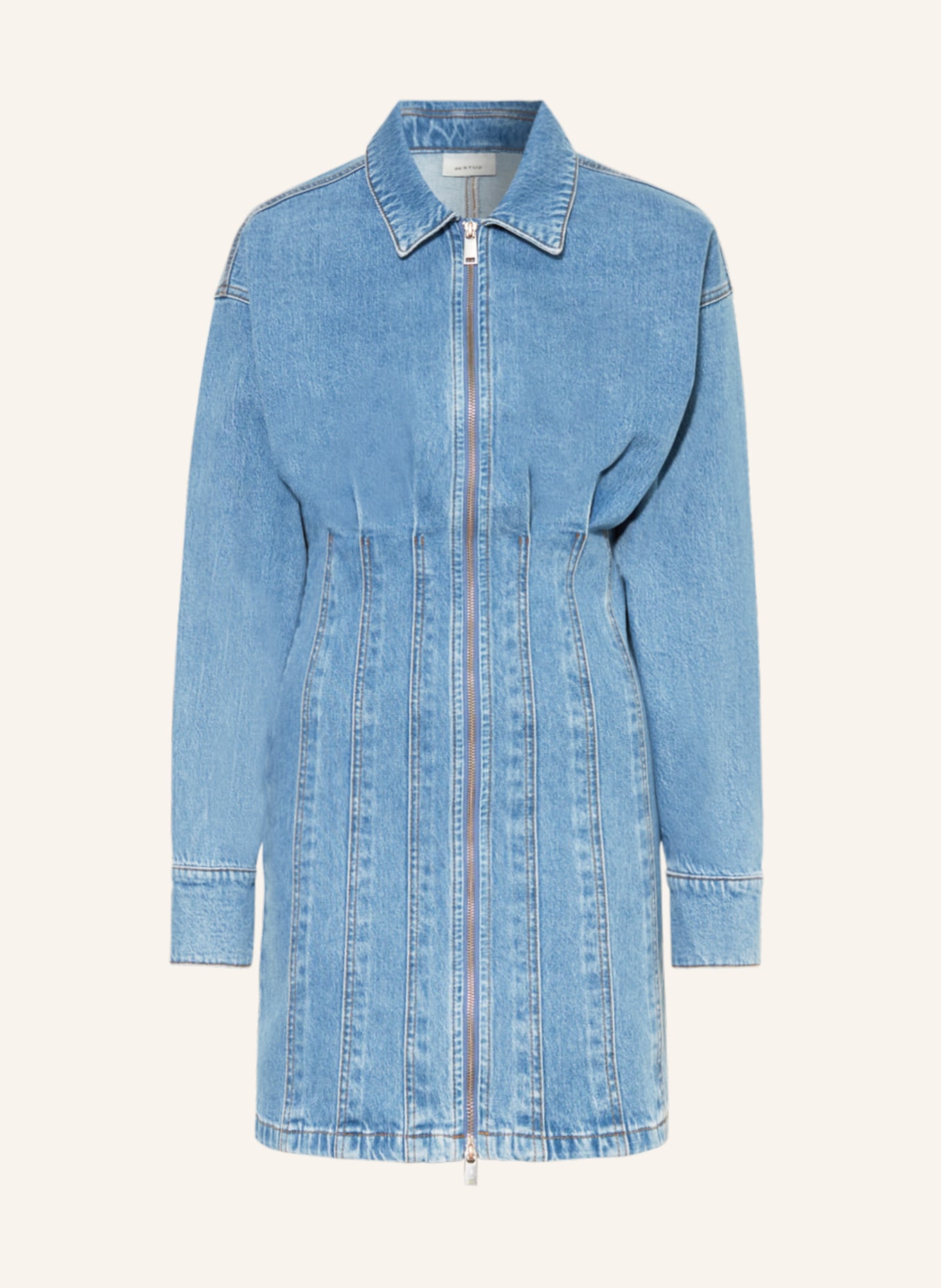 GESTUZ Sukienka jeansowa ZOYGZ, Kolor: 104609 mid blue wash (Obrazek 1)