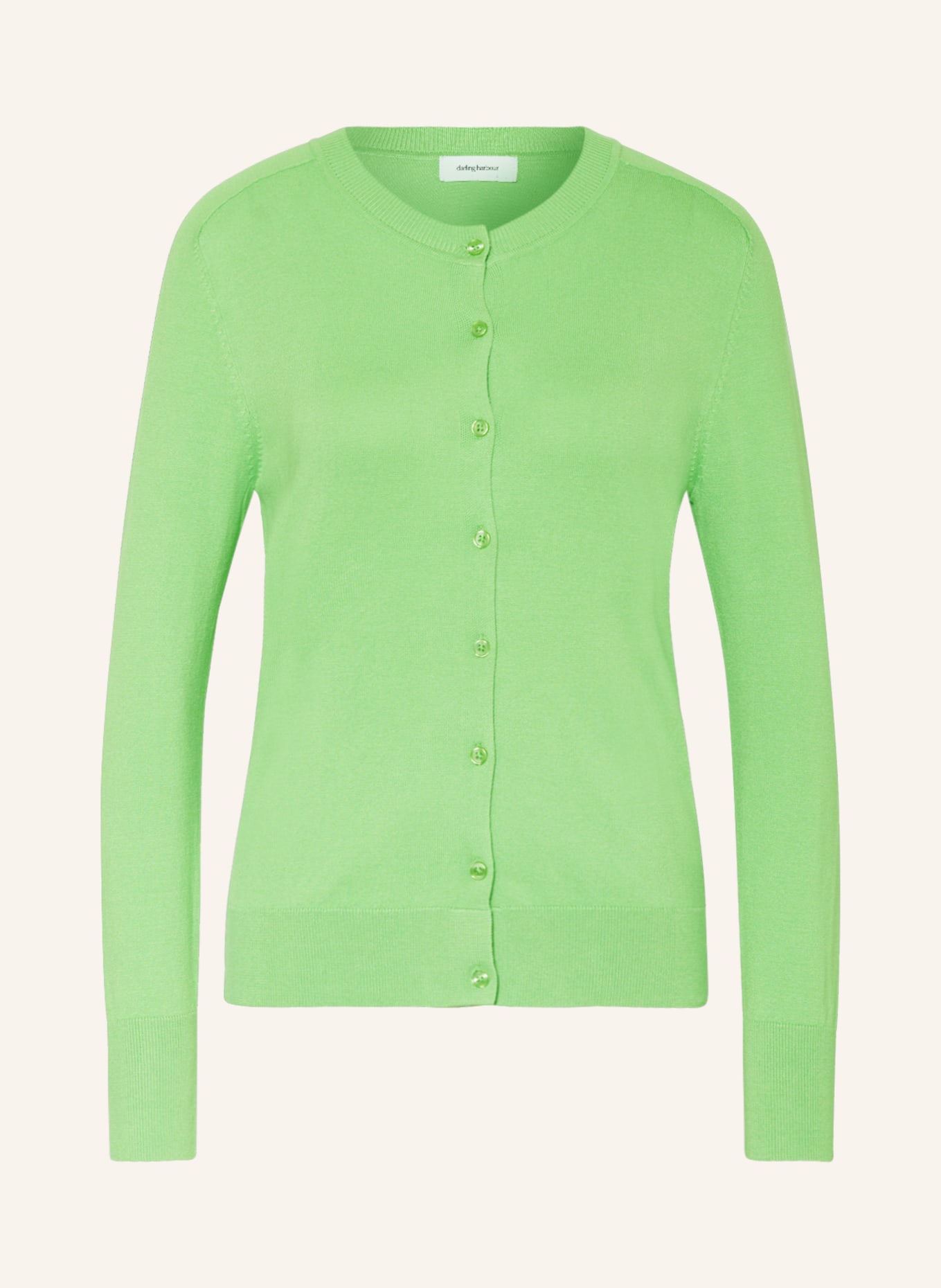 darling harbour Cardigan, Color: LIGHT GREEN (Image 1)