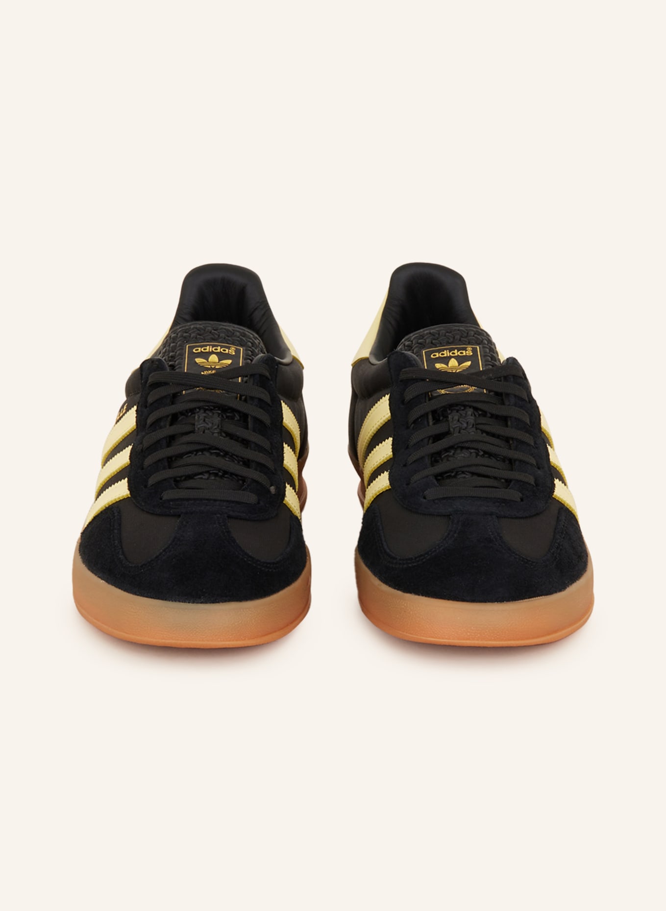adidas Originals Sneaker GAZELLE INDOOR, Farbe: SCHWARZ/ GELB (Bild 3)