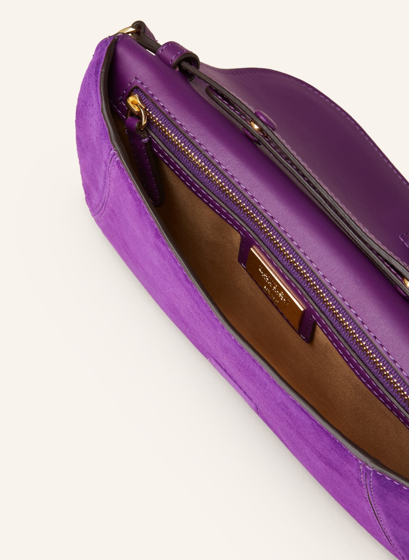 LAUREN RALPH LAUREN Handtasche TANNER, Farbe: LILA/ GOLD (Bild 3)