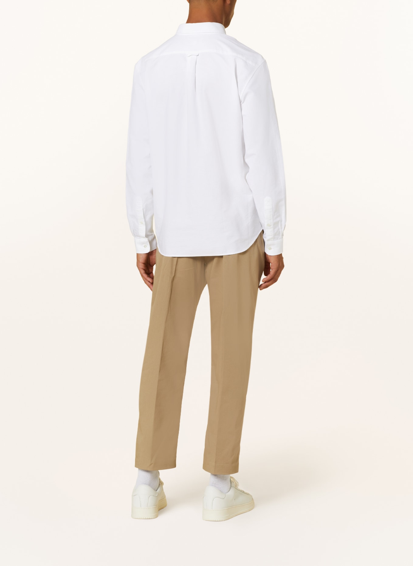 LACOSTE Oxfordhemd Regular Fit, Farbe: CREME (Bild 3)
