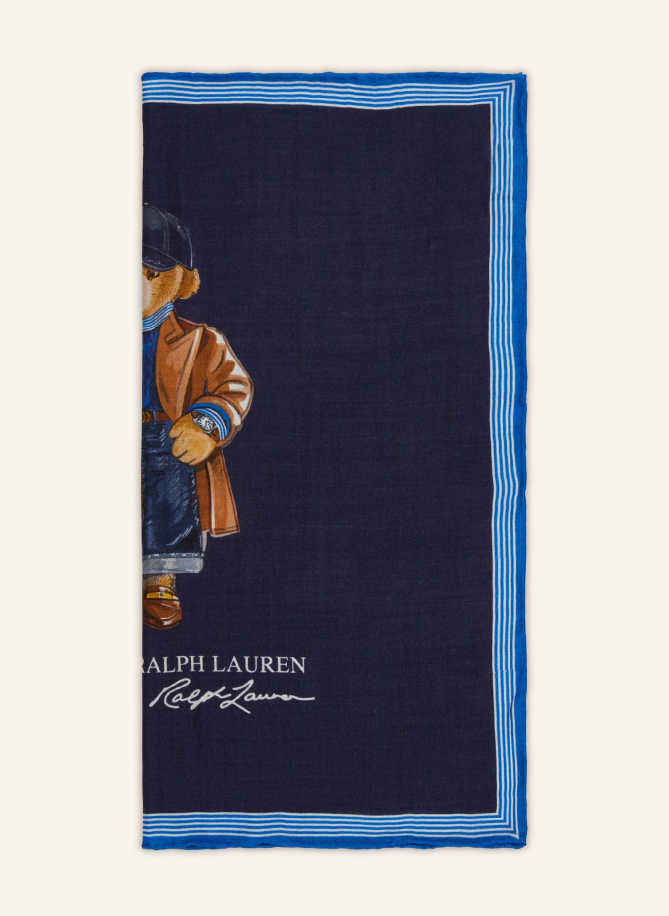 POLO RALPH LAUREN Tuch, Farbe: DUNKELBLAU (Bild 1)