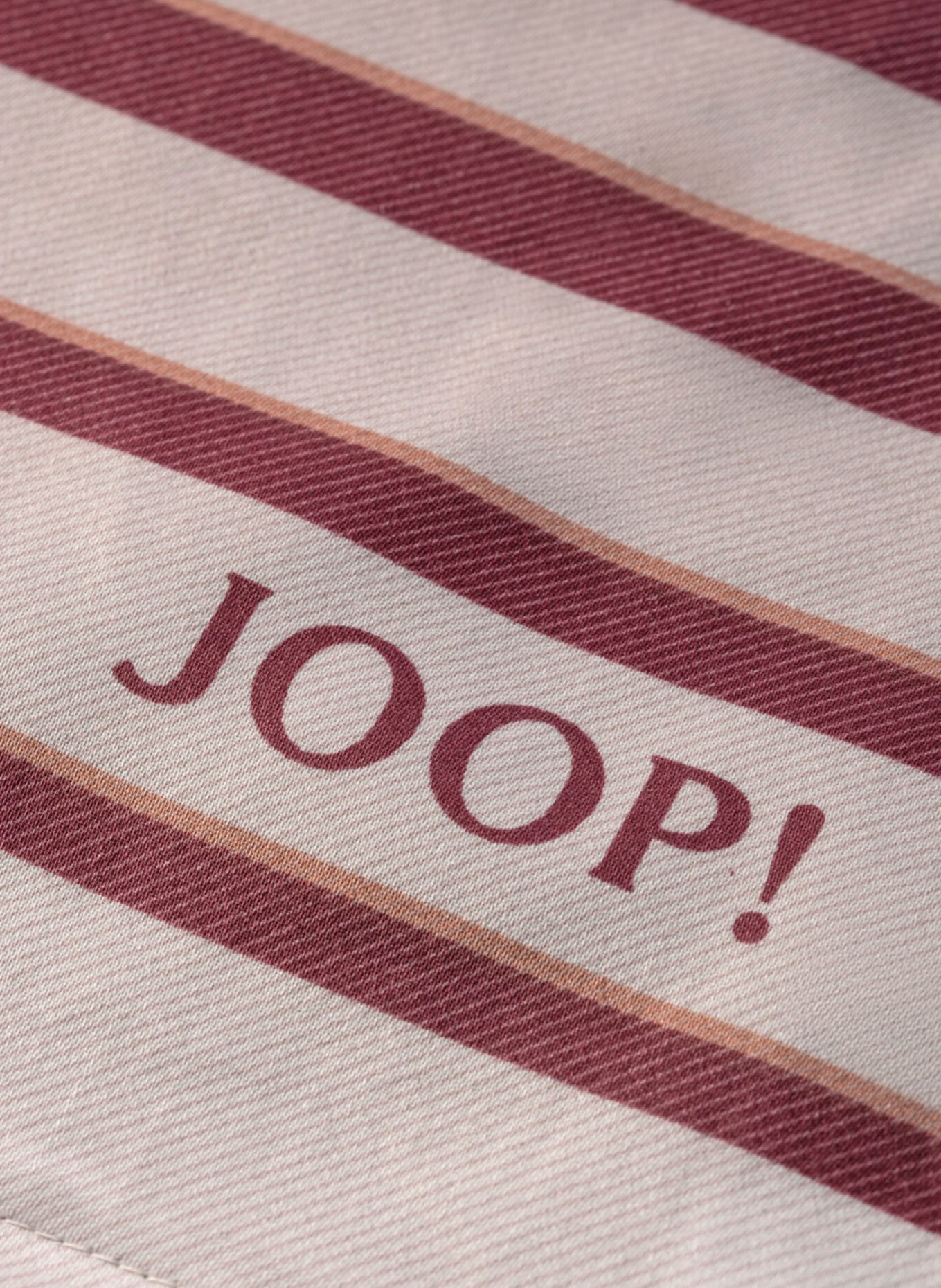 JOOP! Bettwäsche SHUTTER, Farbe: DUNKELROT/ ROSÉ/ LACHS (Bild 2)