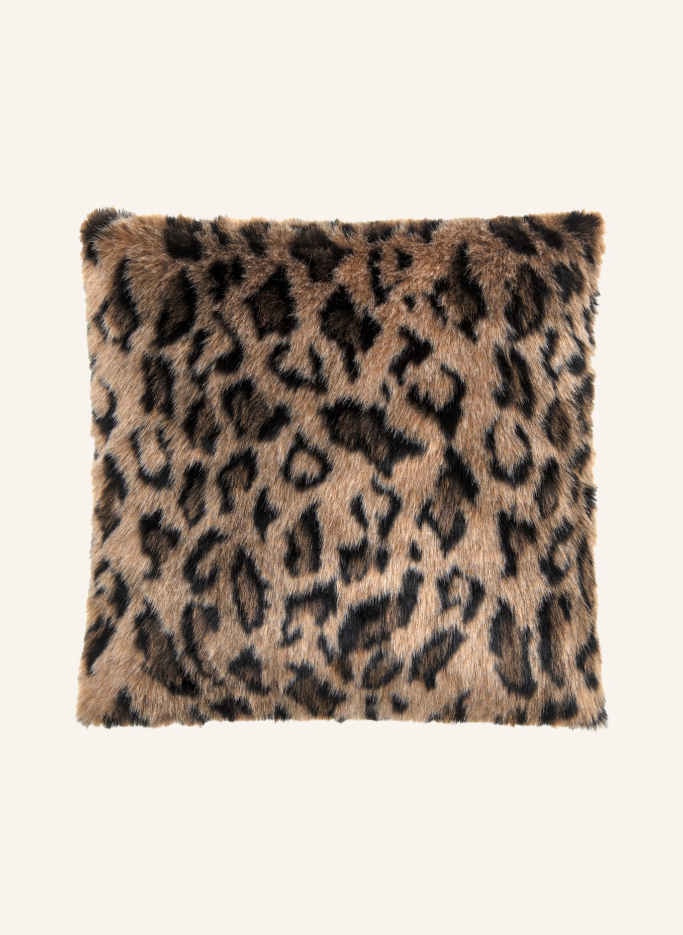 MAGMA Decorative cushion cover SKINS, Color: CREAM/ BROWN/ BLACK (Image 1)