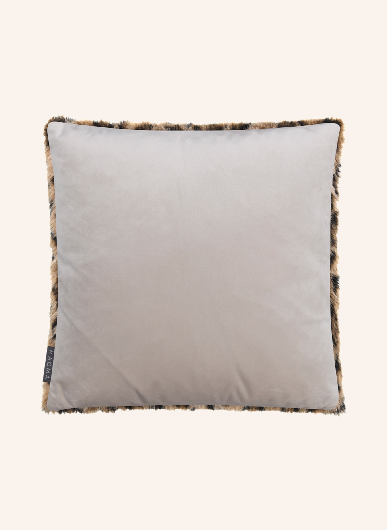 MAGMA Decorative cushion cover SKINS, Color: CREAM/ BROWN/ BLACK (Image 2)