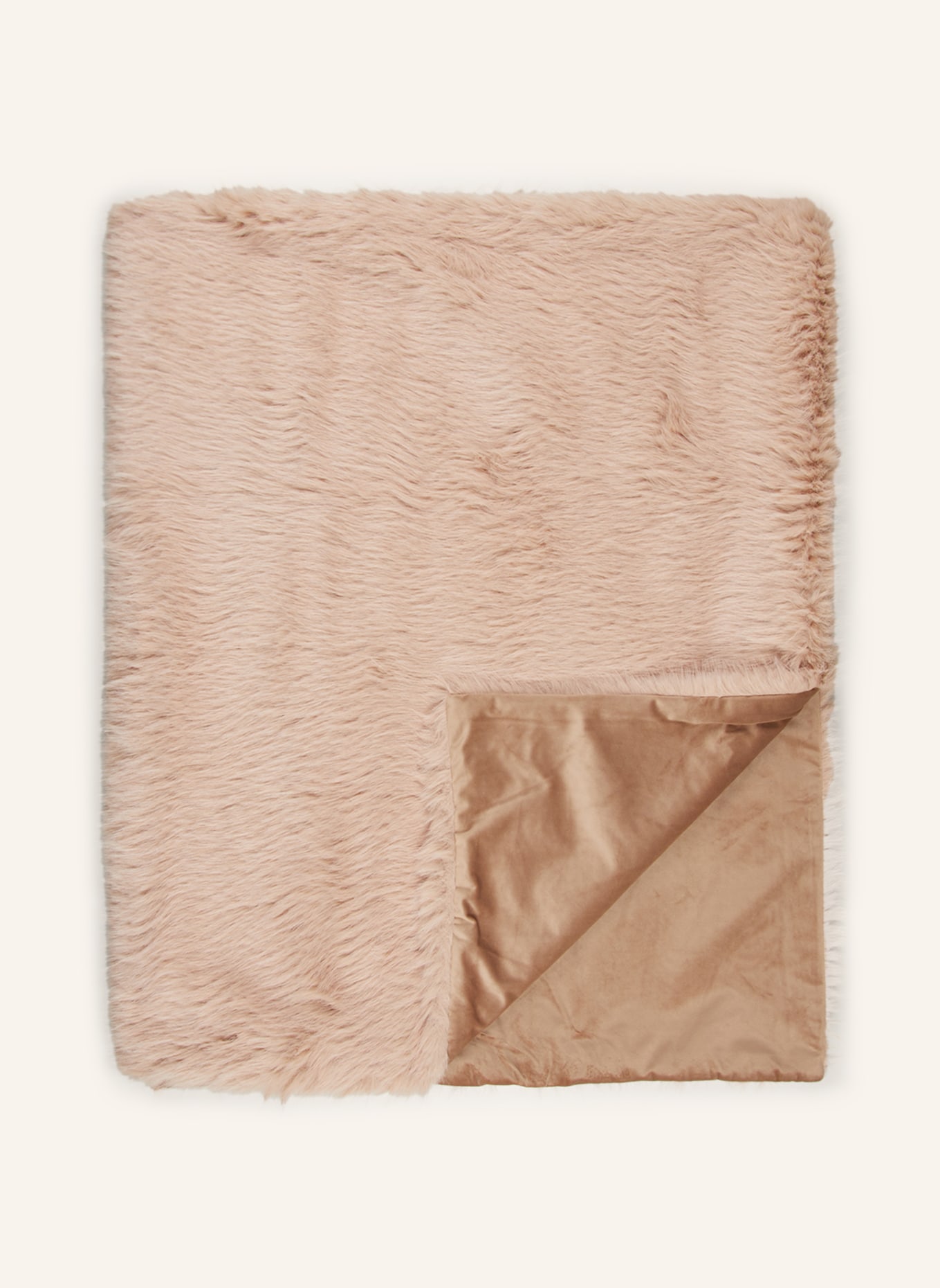 MAGMA Throw ANUSHA, Color: LIGHT ORANGE (Image 1)