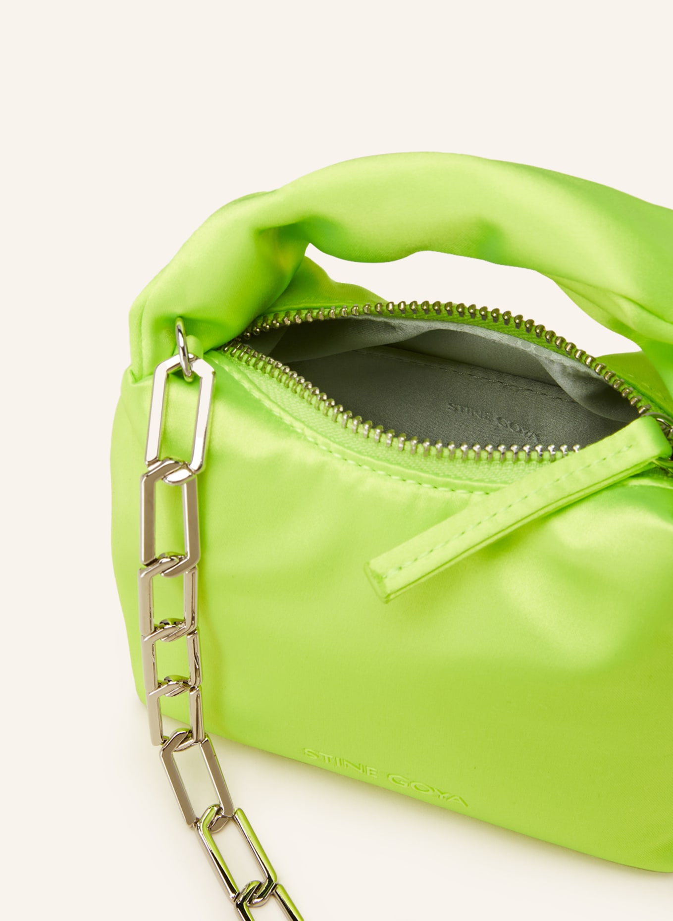 STINE GOYA Crossbody bag ZIGGY, Color: NEON GREEN (Image 3)