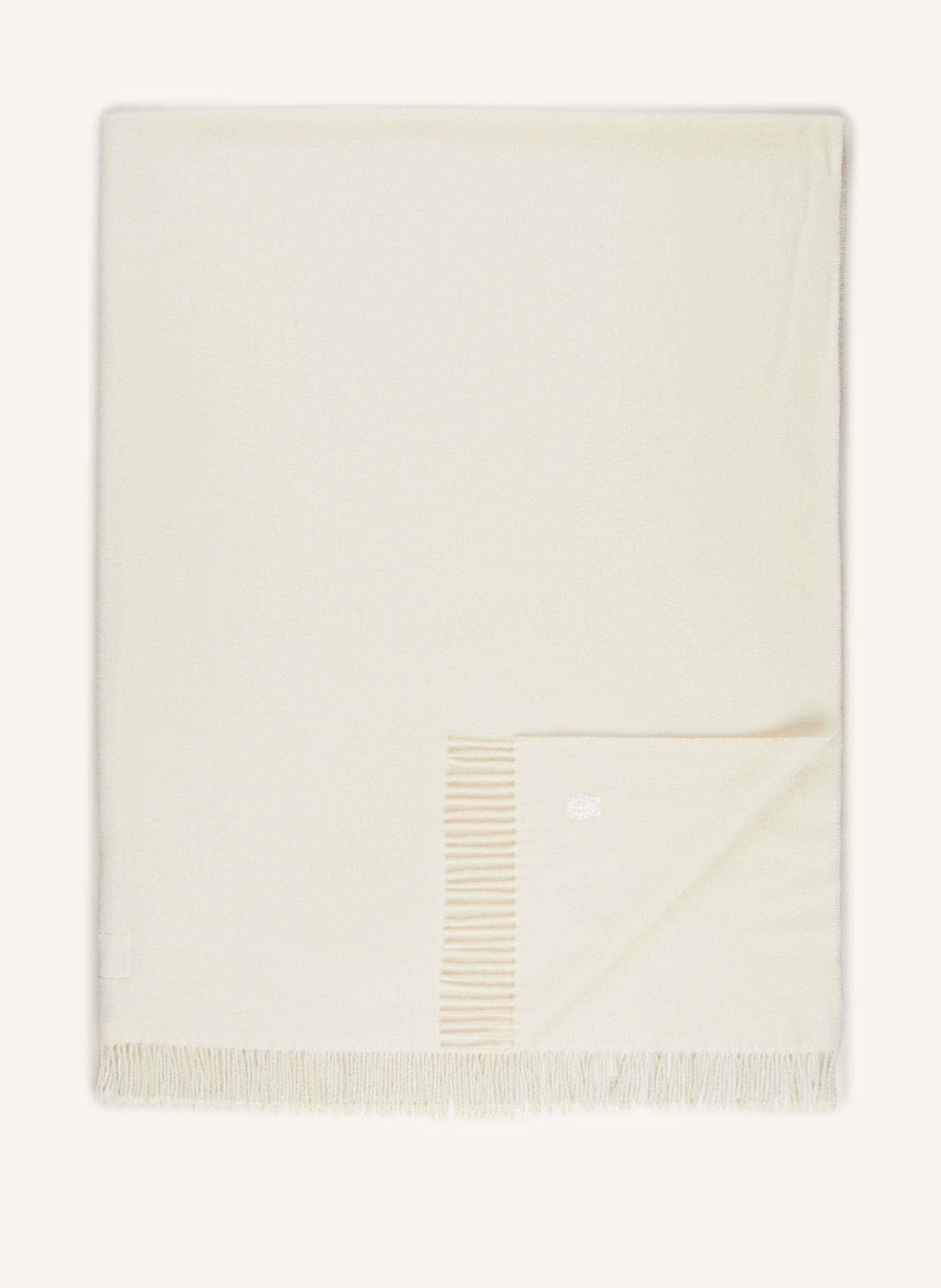 zoeppritz Throw SINCE 1828, Color: WHITE (Image 1)