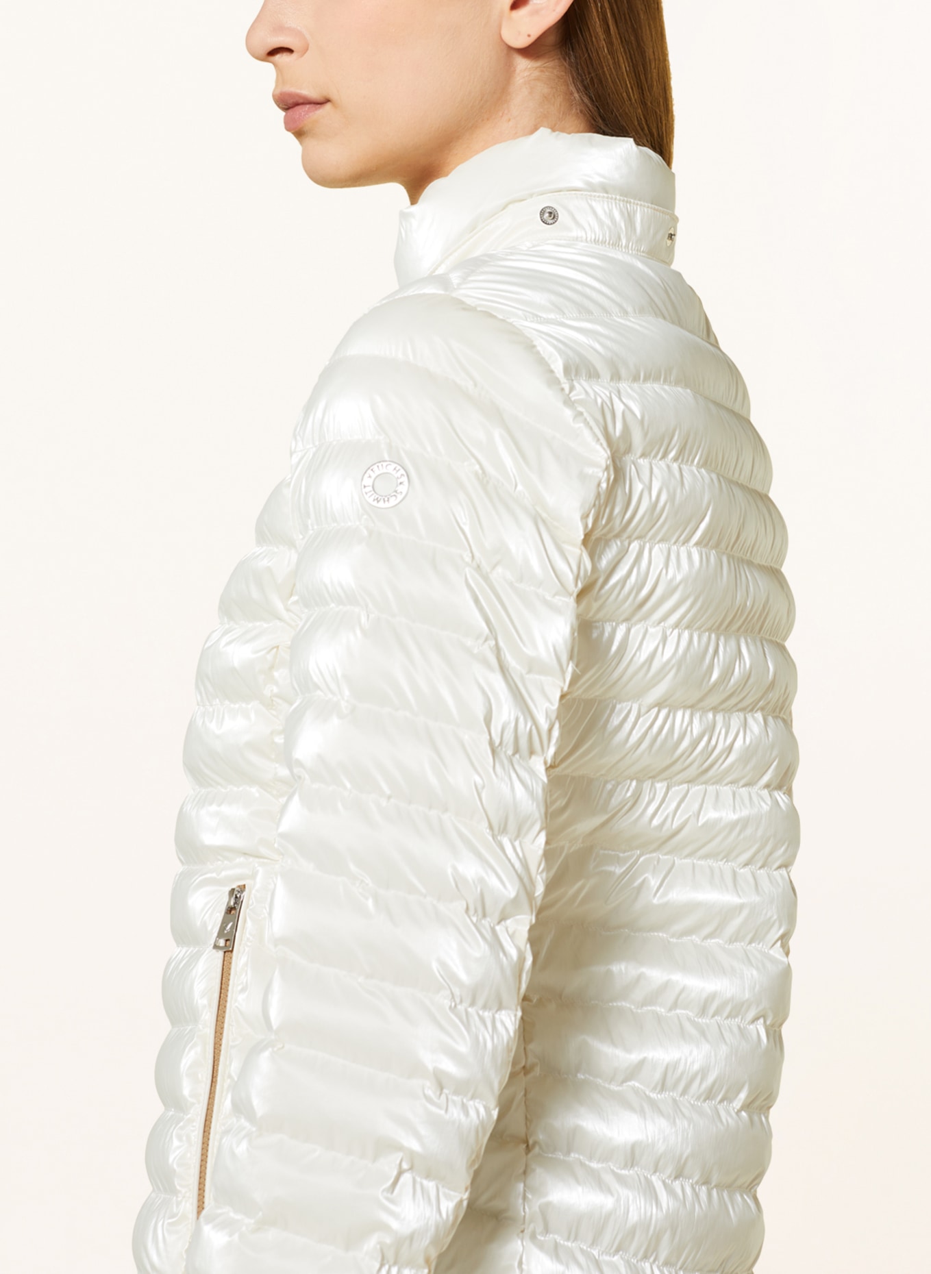 FUCHS SCHMITT Quilted jacket with detachable hood, Color: WHITE (Image 6)
