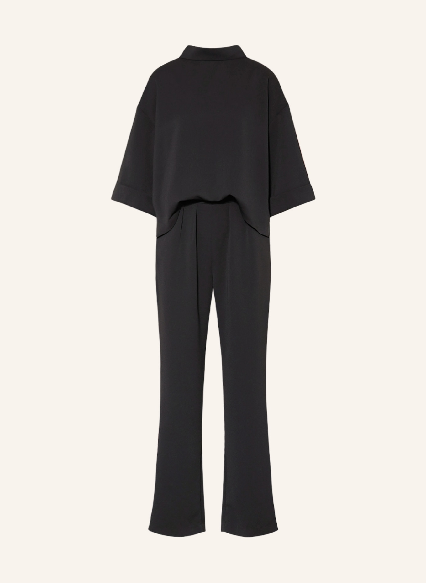 NEO NOIR Jumpsuit ARLO with 3/4 sleeves, Color: BLACK (Image 1)