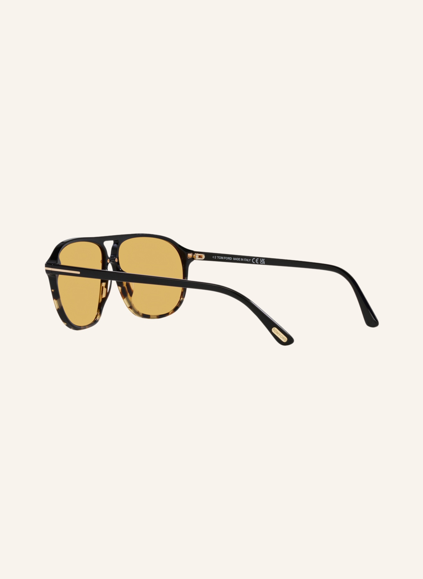 TOM FORD Sunglasses FT1026-N BRUCE, Color: 1100D1 - BLACK/ BROWN (Image 4)