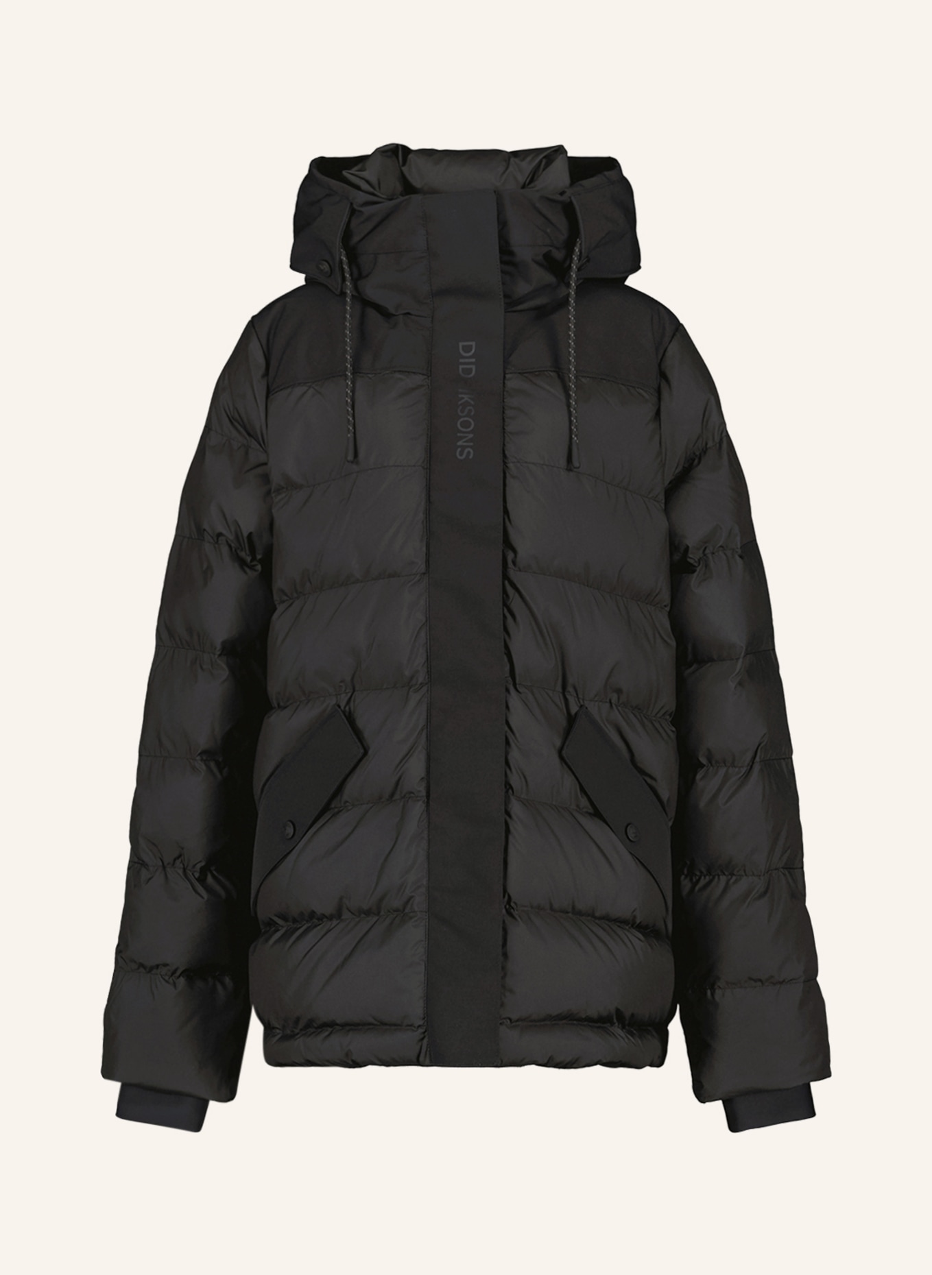 DIDRIKSONS Outdoor jacket FILIPPA, Color: BLACK (Image 1)