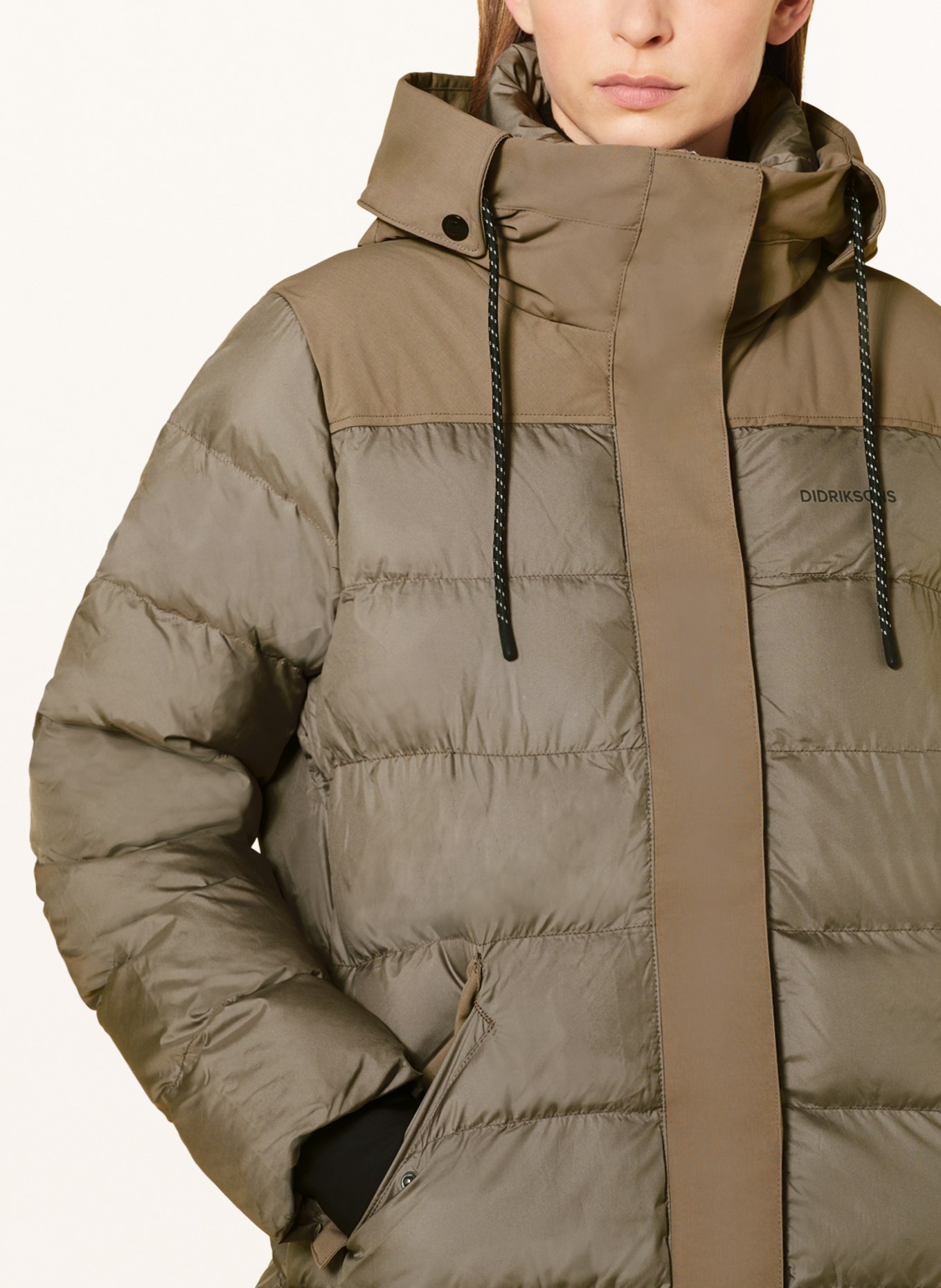 DIDRIKSONS Quilted coat, Color: BEIGE (Image 5)