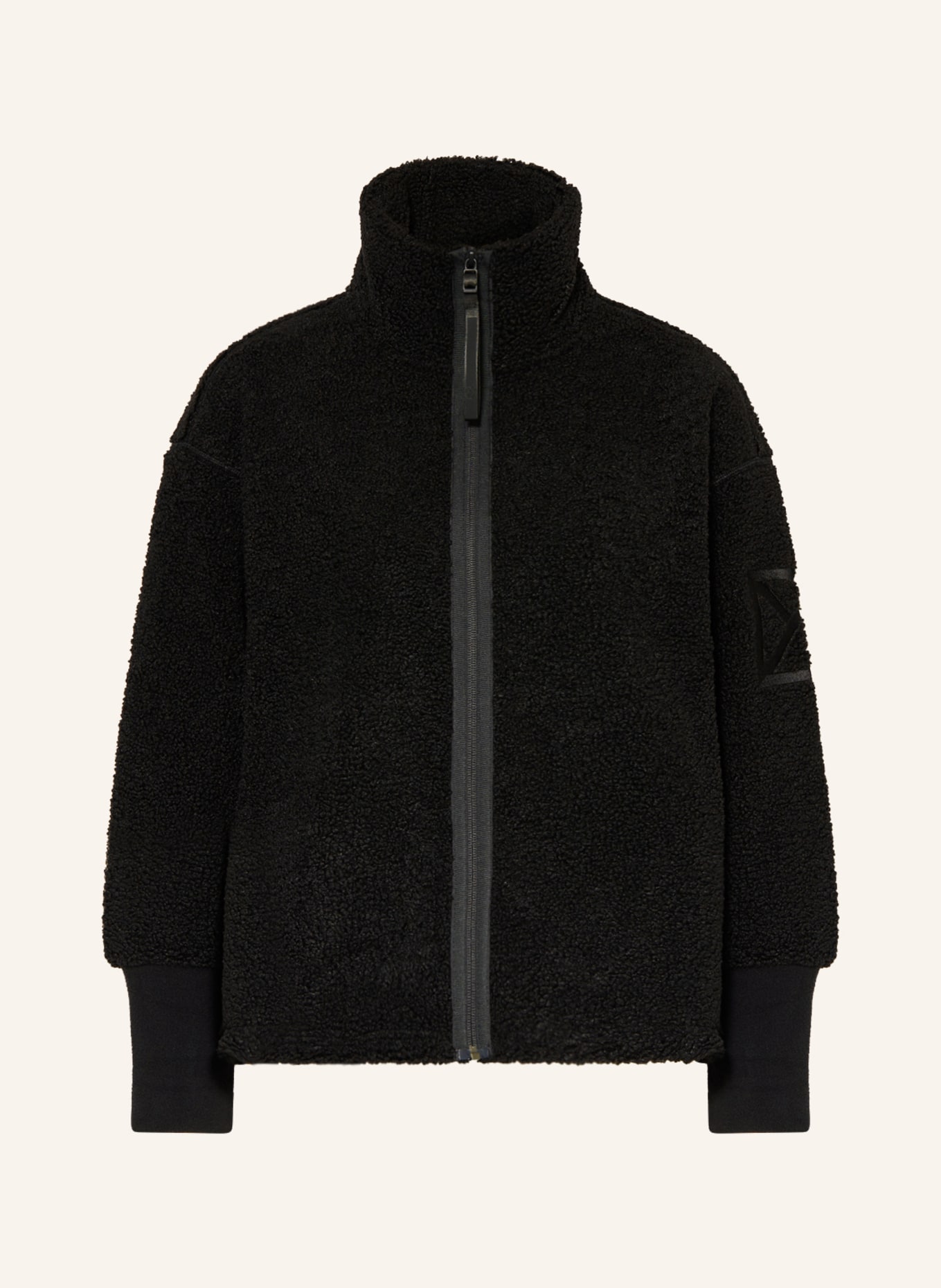 DIDRIKSONS Fleece jacket MELLA, Color: BLACK (Image 1)