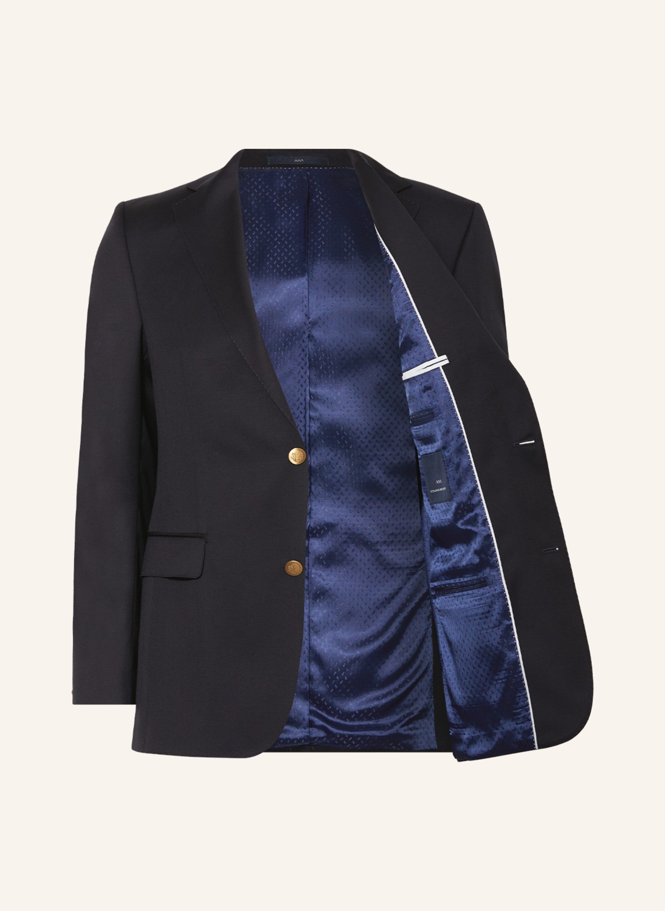 EDUARD DRESSLER Tailored jacket comfort fit, Color: DARK BLUE (Image 4)