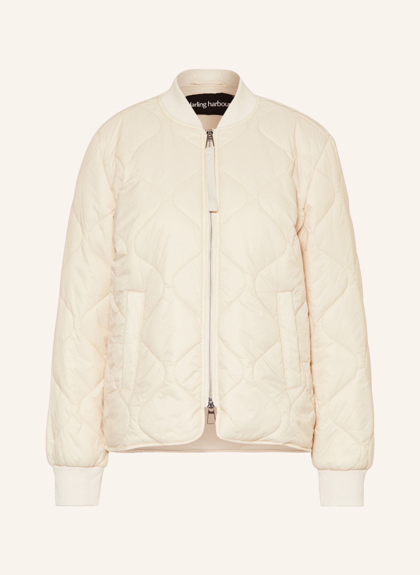 darling harbour Quilted jacket, Color: CREAM (Image 1)