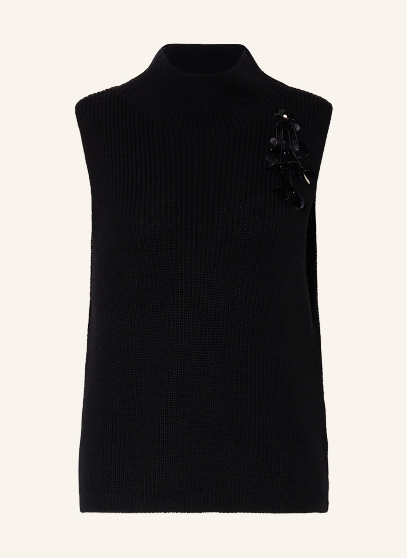 RIANI Sweater vest, Color: BLACK (Image 1)