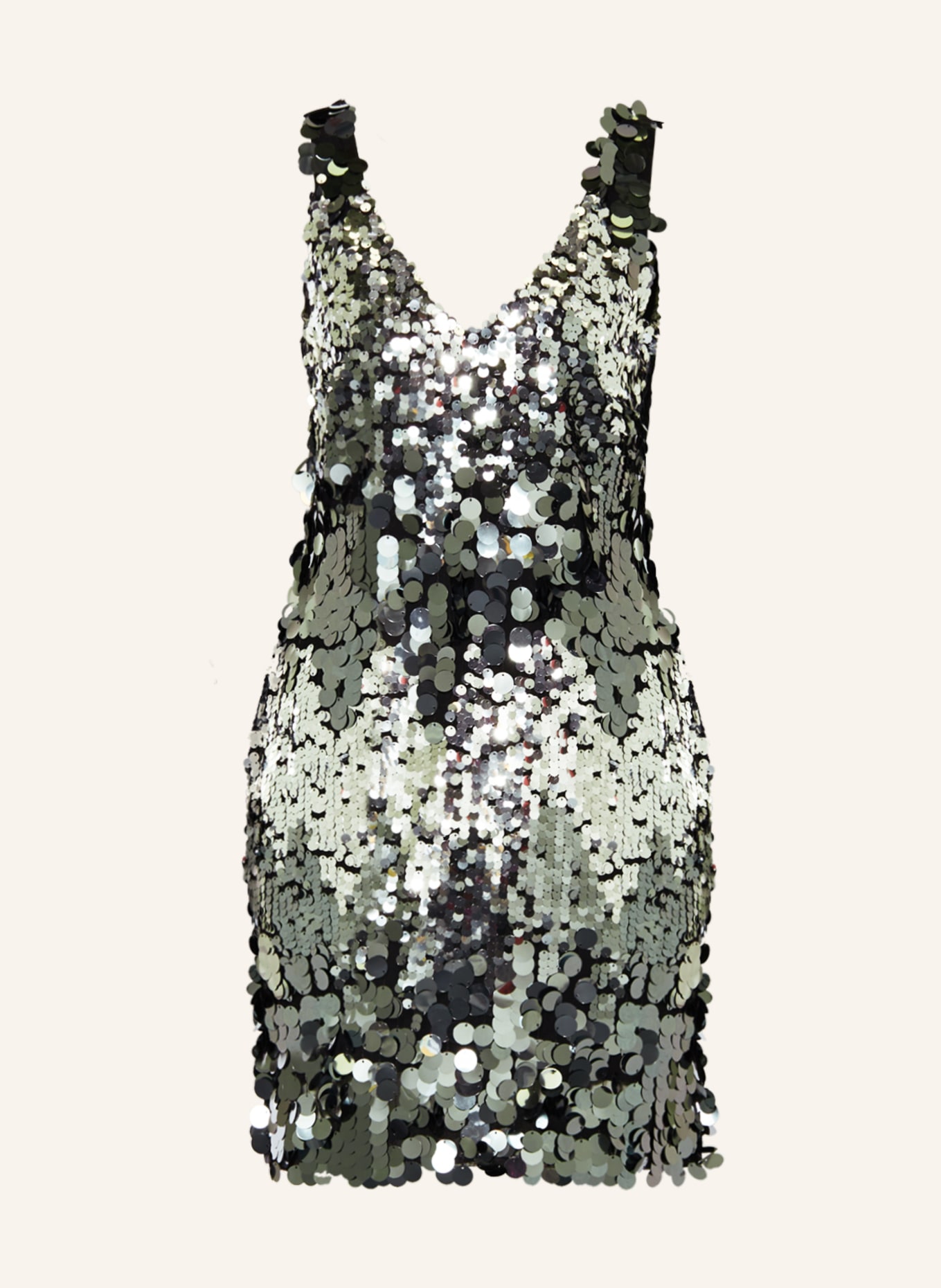 RIANI Cocktail dress with sequins, Color: GRAY (Image 1)