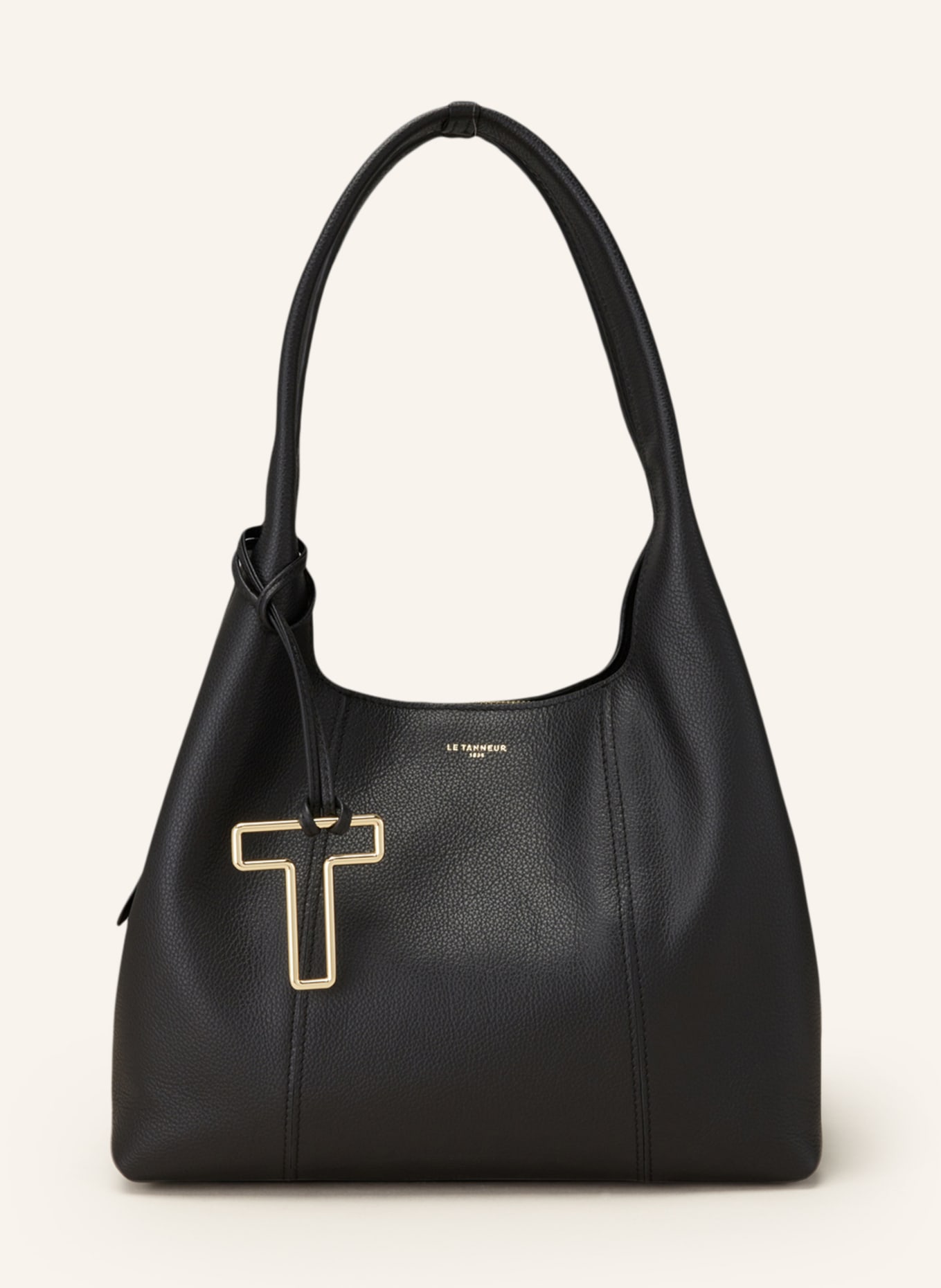 LE TANNEUR Shoulder bag JULIETTE MEDIUM, Color: BLACK (Image 1)