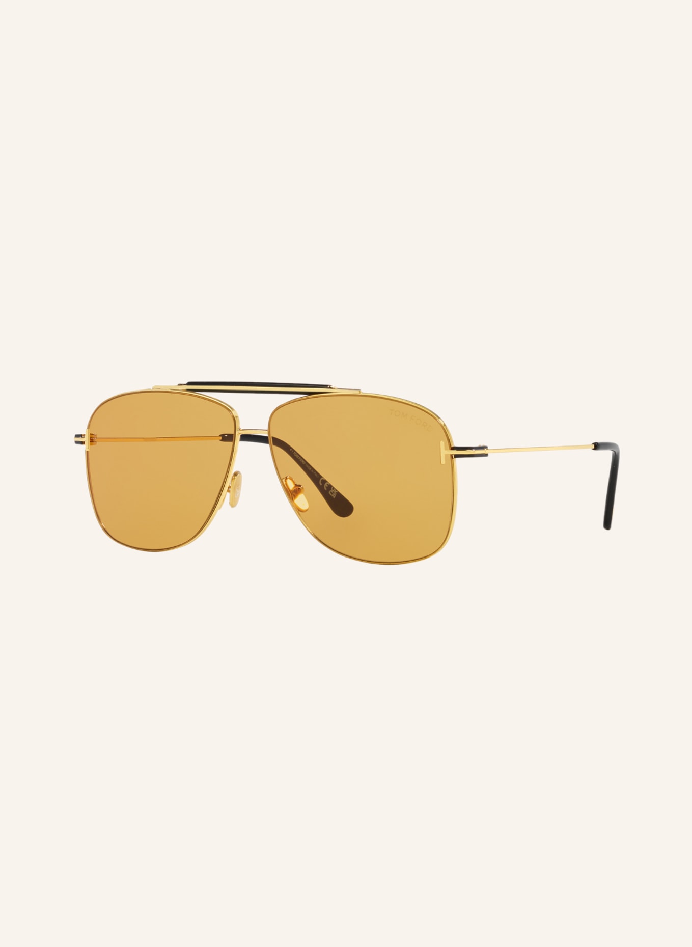 TOM FORD Sunglasses TR001628 JADEN, Color: 2390D1 - GOLD/ LIGHT BROWN (Image 1)