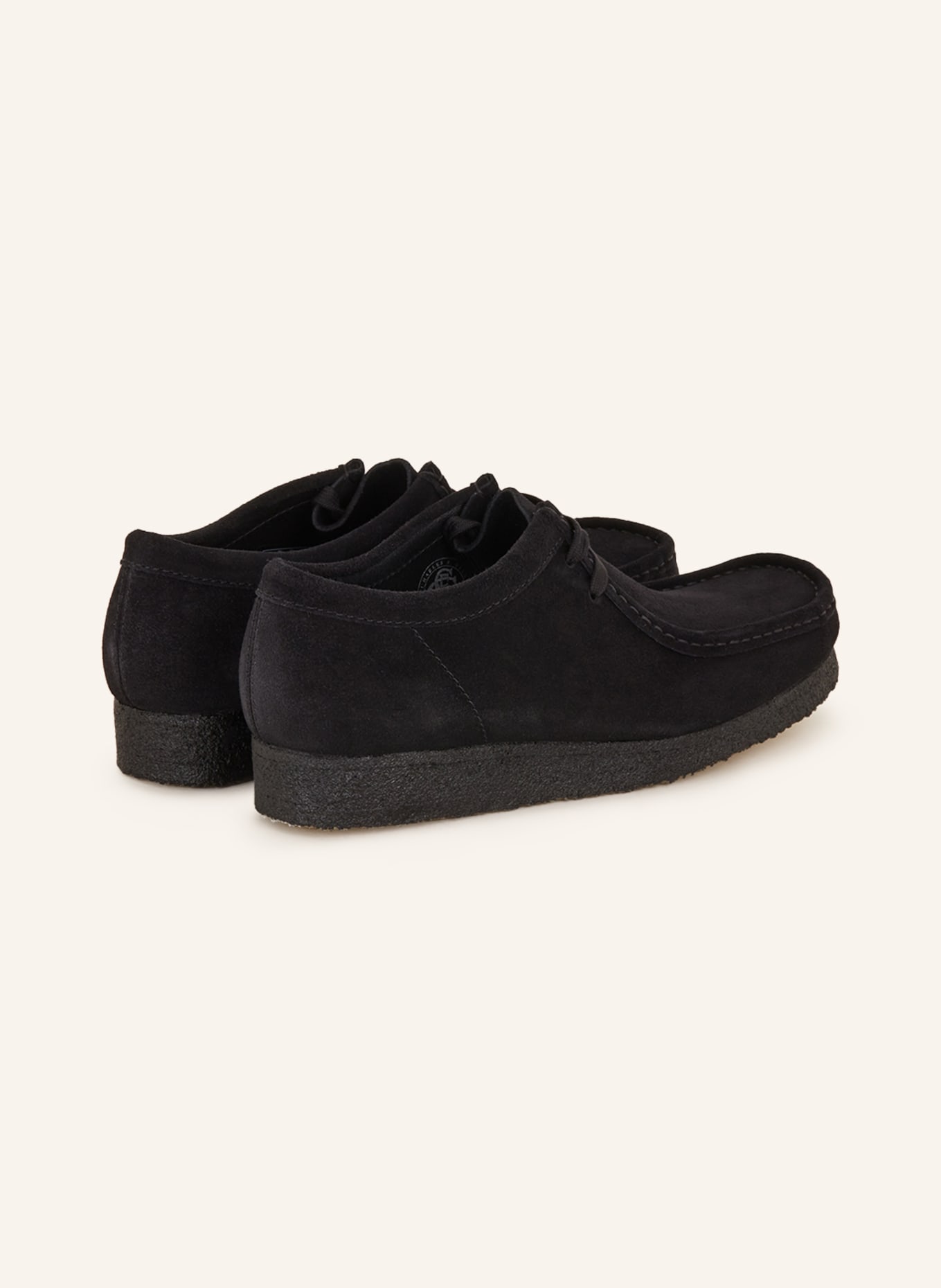 Clarks ORIGINALS Desert-Boots WALLABEE: SCHWARZ