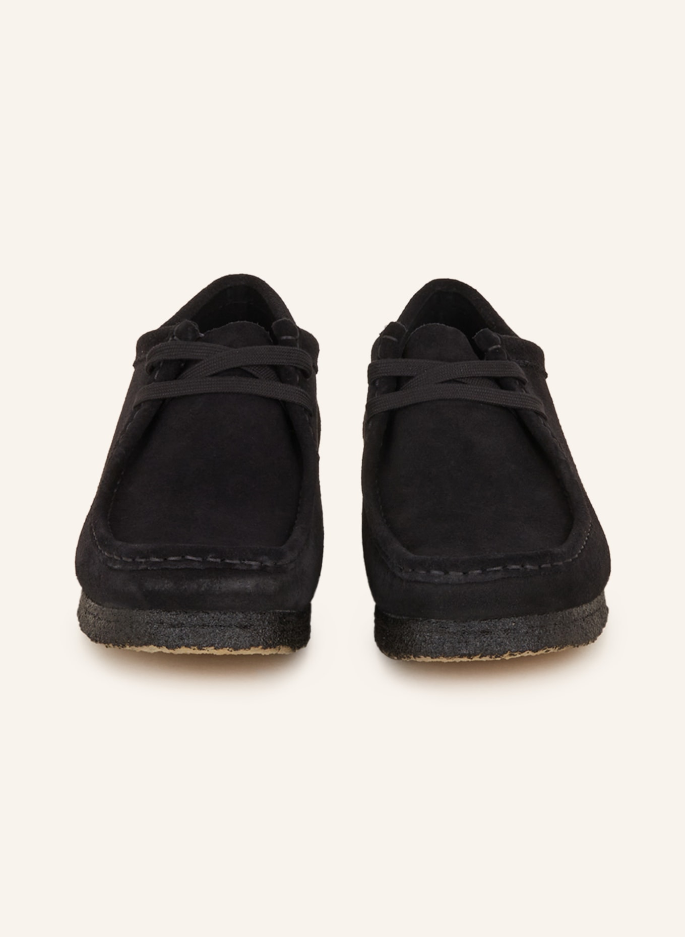 Clarks ORIGINALS Desert-Boots WALLABEE: SCHWARZ