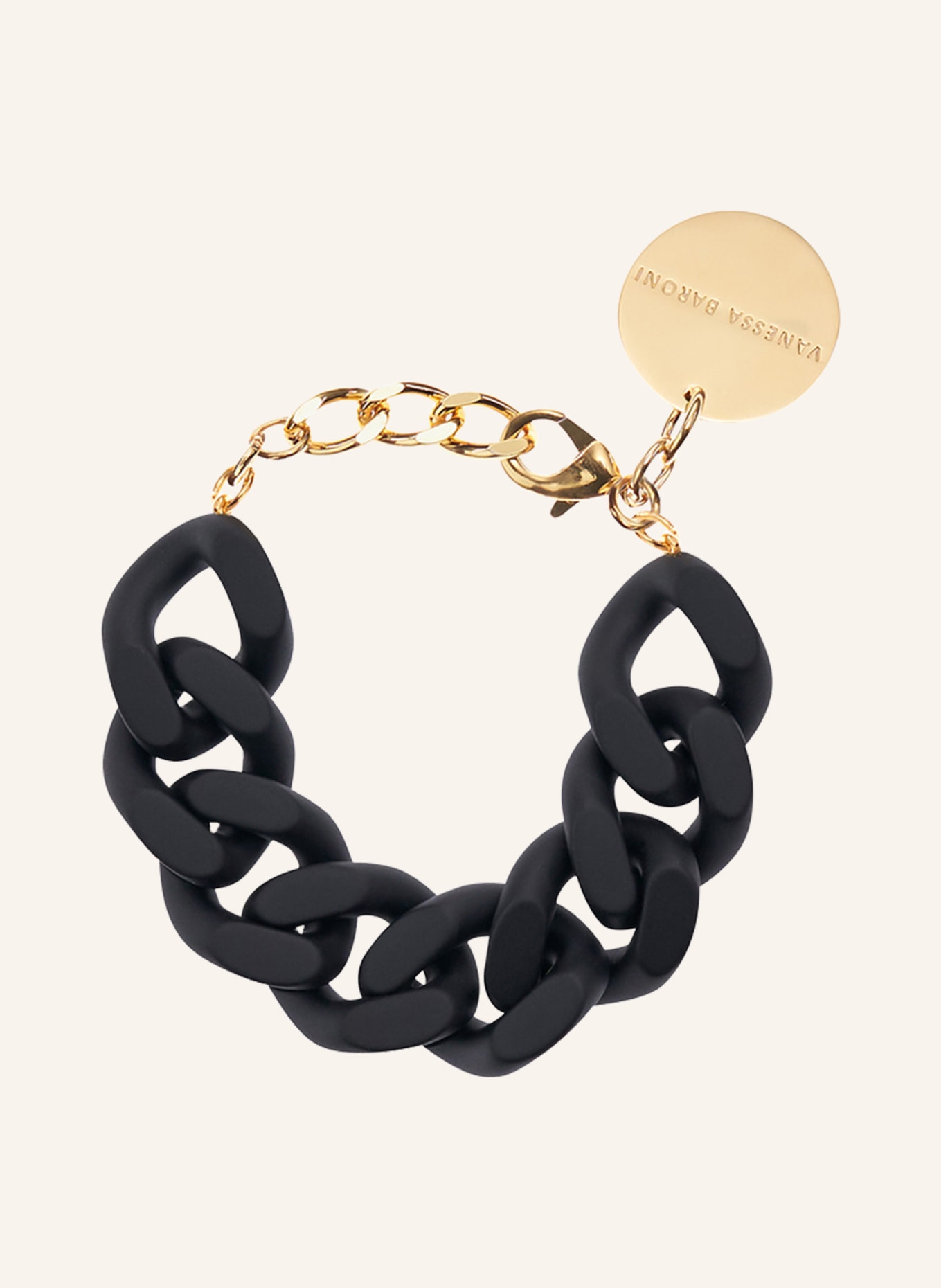 VANESSA BARONI Bracelet GREAT, Color: BLACK (Image 1)