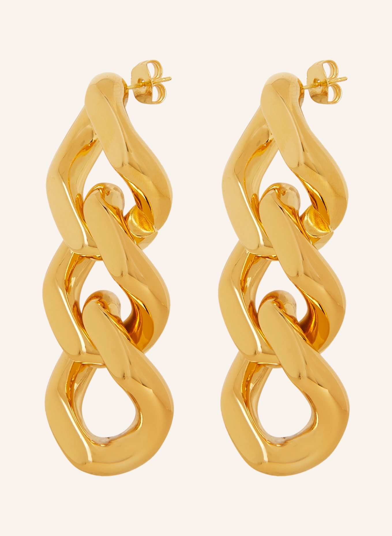 VANESSA BARONI Ohrhänger NEW FLAT, Farbe: GOLD (Bild 1)