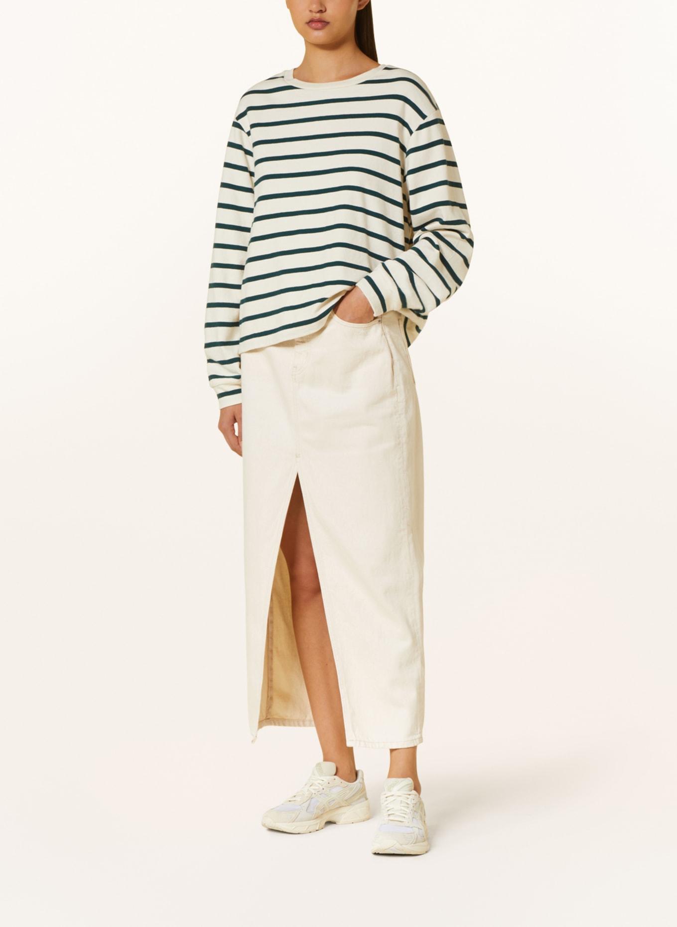 Calvin Klein Jeans Denim skirt, Color: 1AA Denim Light (Image 2)