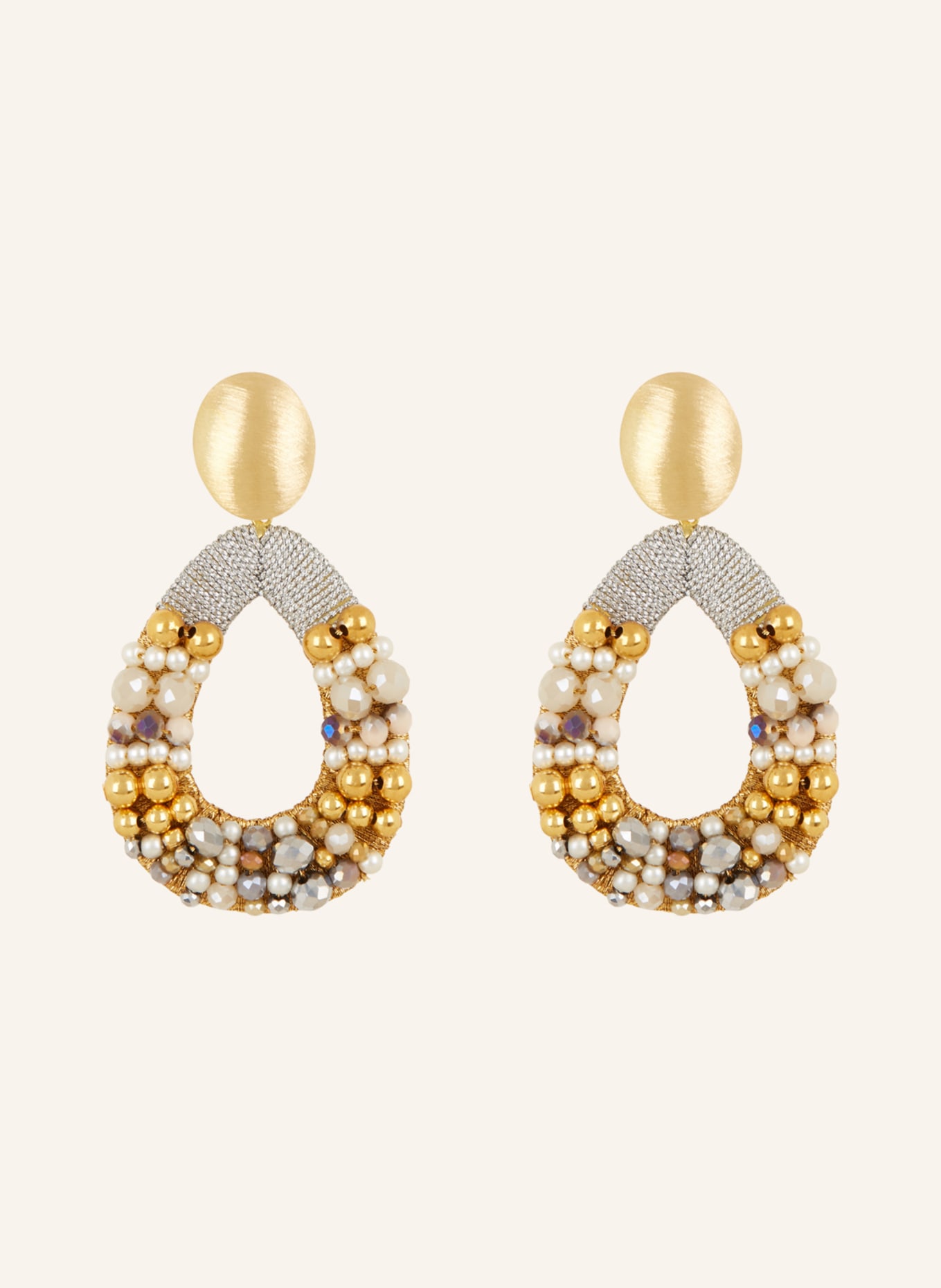 LOTT.gioielli Earrings DROP, Color: GOLD (Image 1)