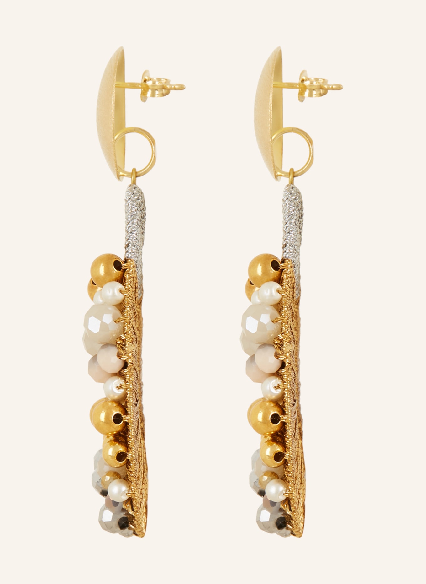 LOTT.gioielli Earrings DROP, Color: GOLD (Image 2)
