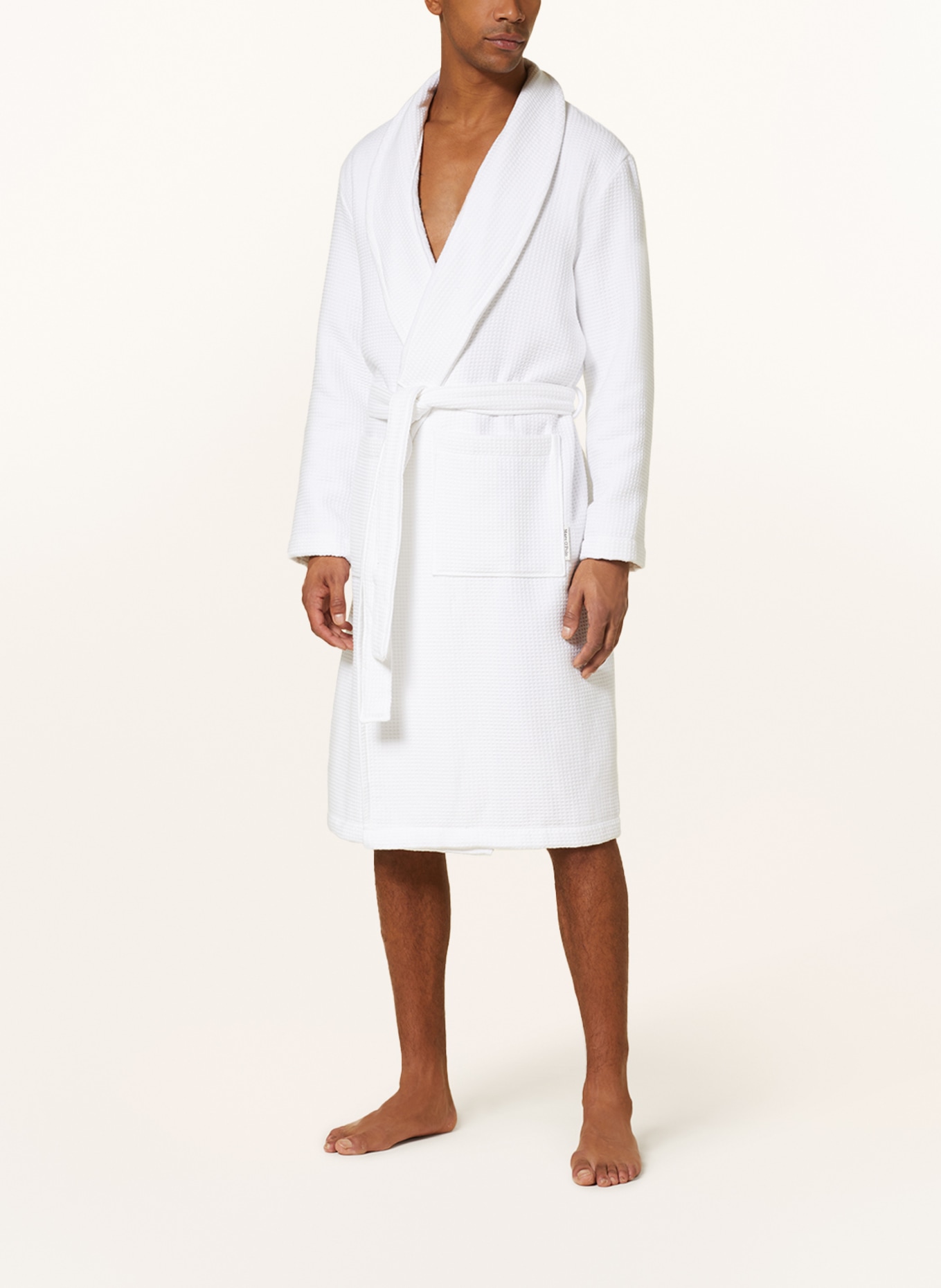 Marc O'Polo Unisex bathrobe, Color: CREAM (Image 2)