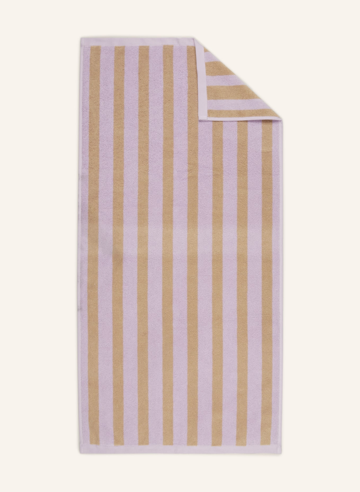 Marc O'Polo Towel HERITAGE, Color: LIGHT PURPLE/ LIGHT BROWN (Image 1)