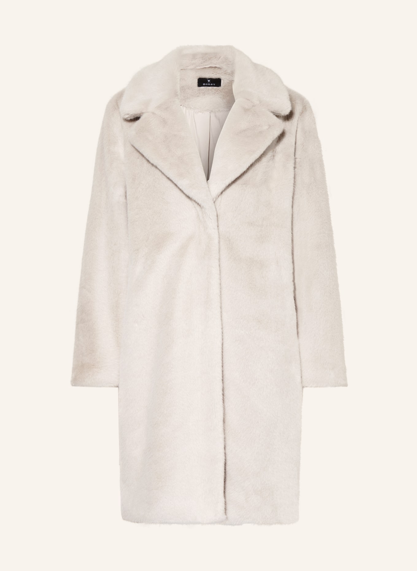 monari Faux fur coat, Color: LIGHT GRAY (Image 1)