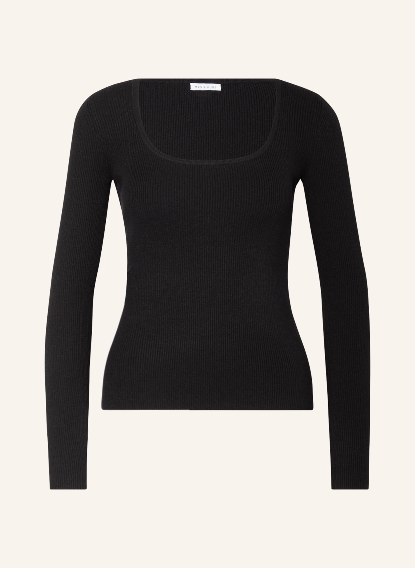 MRS & HUGS Sweater, Color: BLACK (Image 1)