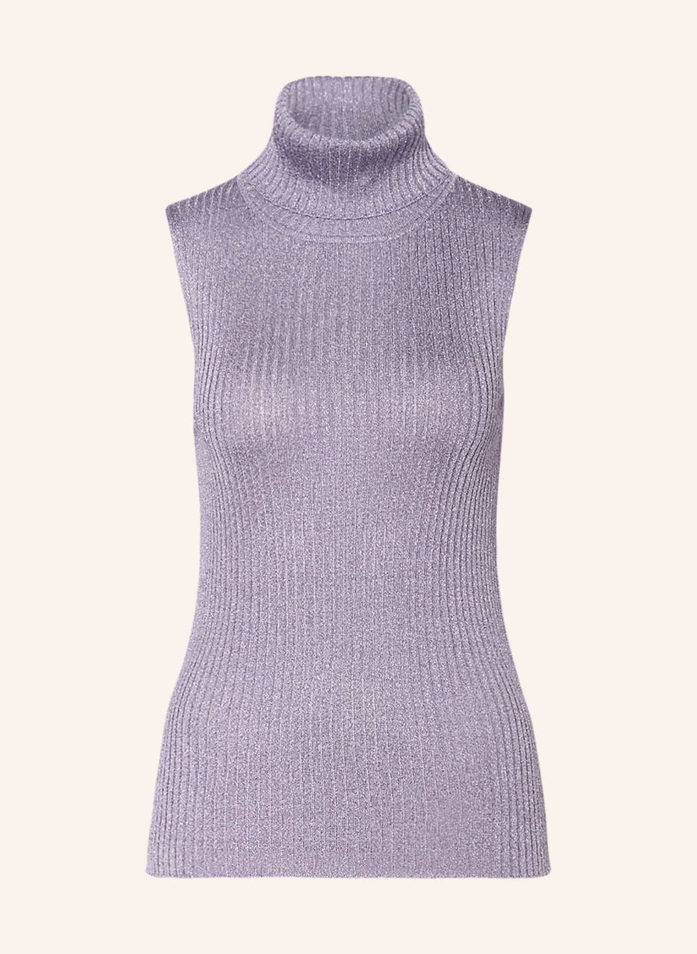 MRS & HUGS Knit top with glitter thread, Color: LIGHT PURPLE (Image 1)