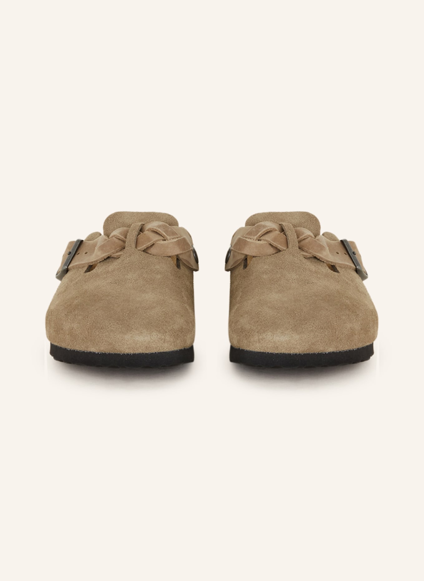 BIRKENSTOCK Mules BOSTON BRAIDED, Color: TAUPE (Image 3)