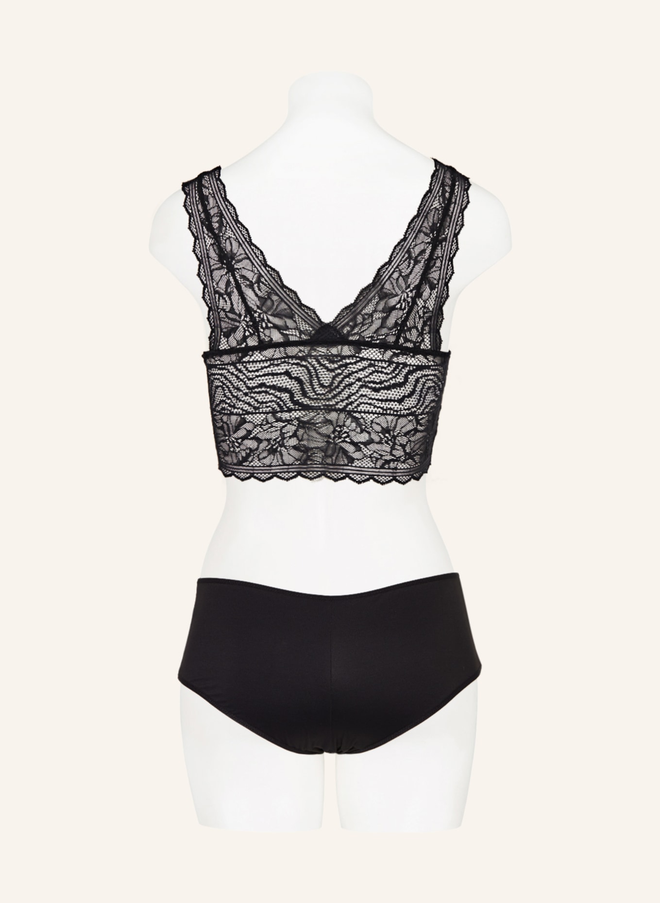 CHANTELLE Bralette FLORAL TOUCH, Color: BLACK (Image 3)