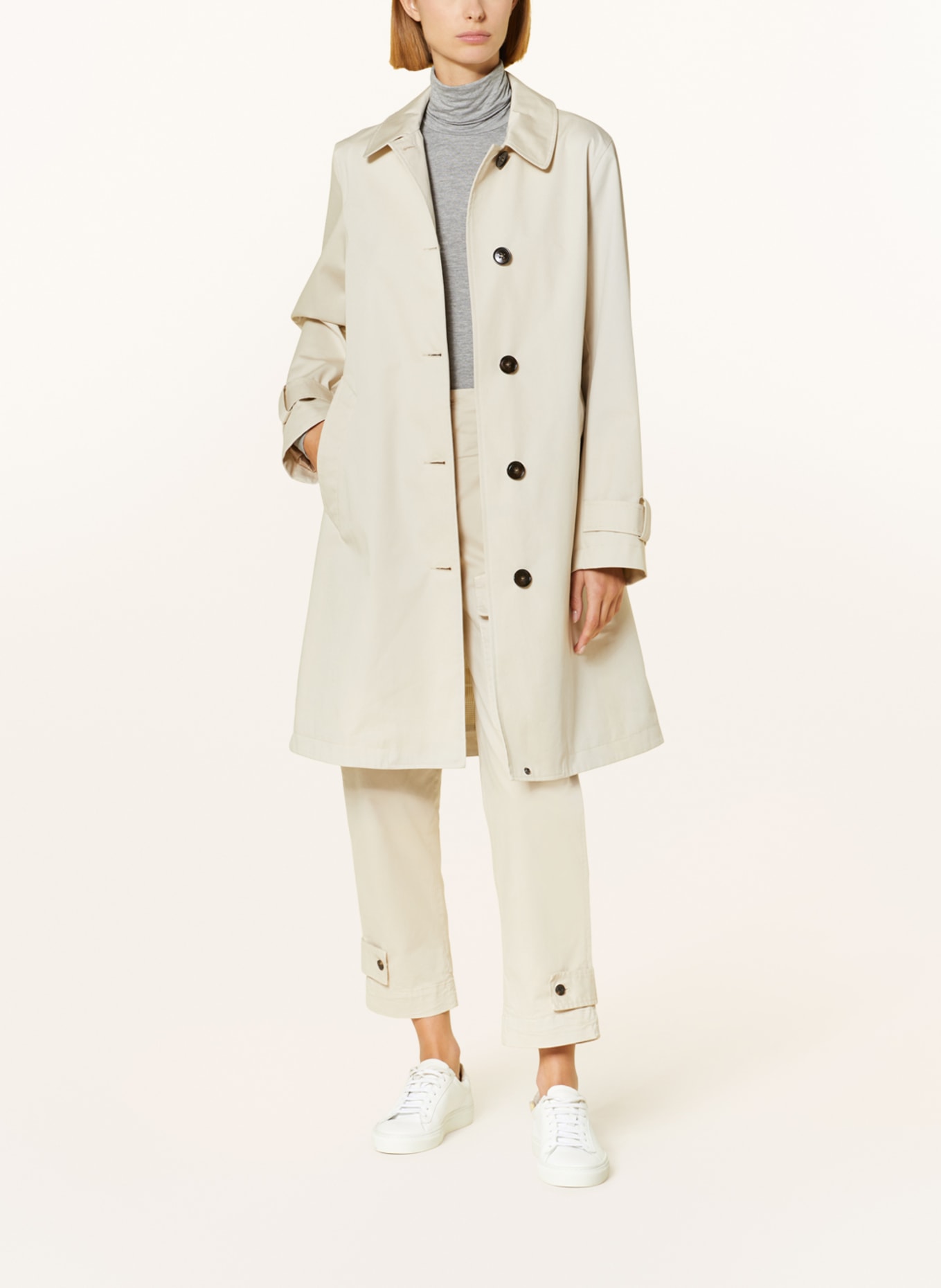 WOOLRICH Trench coat, Color: CREAM (Image 2)